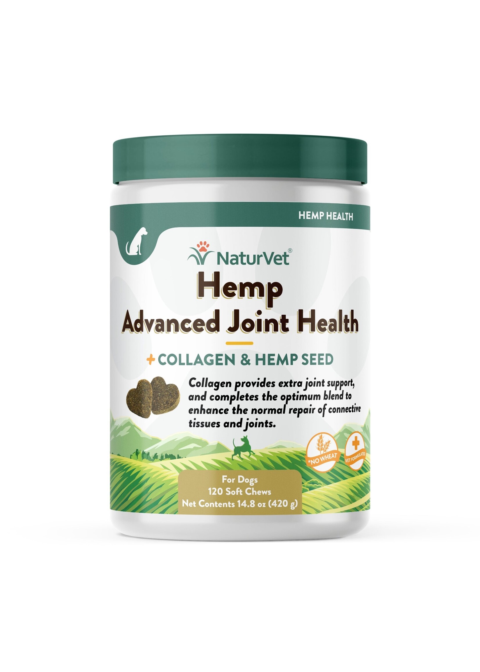 NaturVet Hemp and Joint Soft Chew 120ct