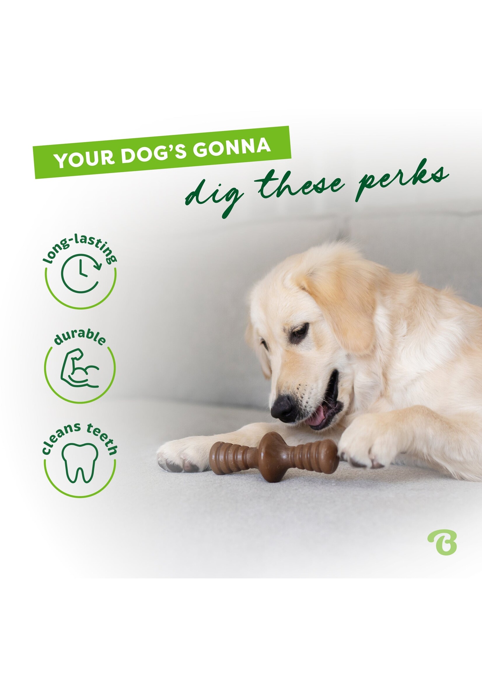 Benebone Zaggler Giant (Peanut Butter)