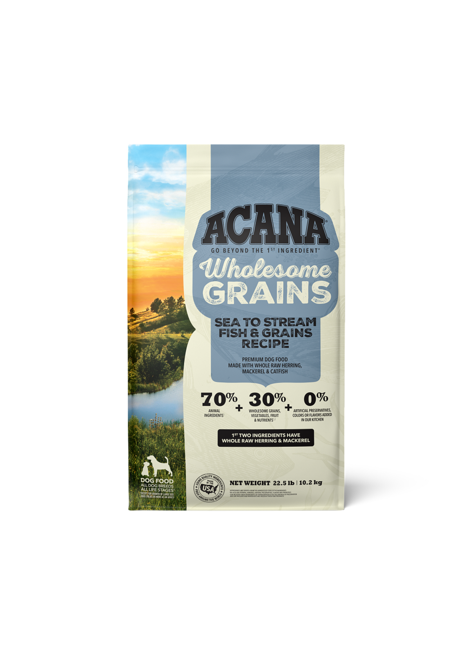 Acana Grains Sea to Stream Fish Dog