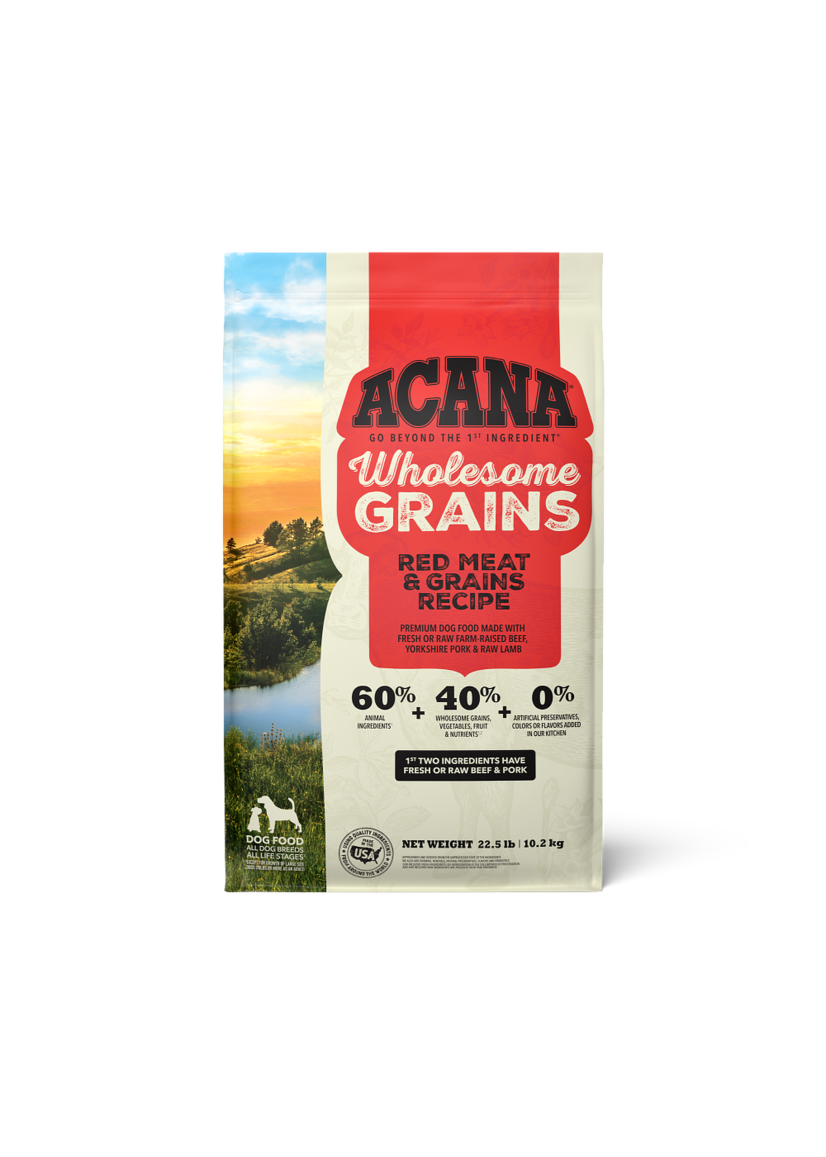 Acana Grains Red Meat Recipe Dog