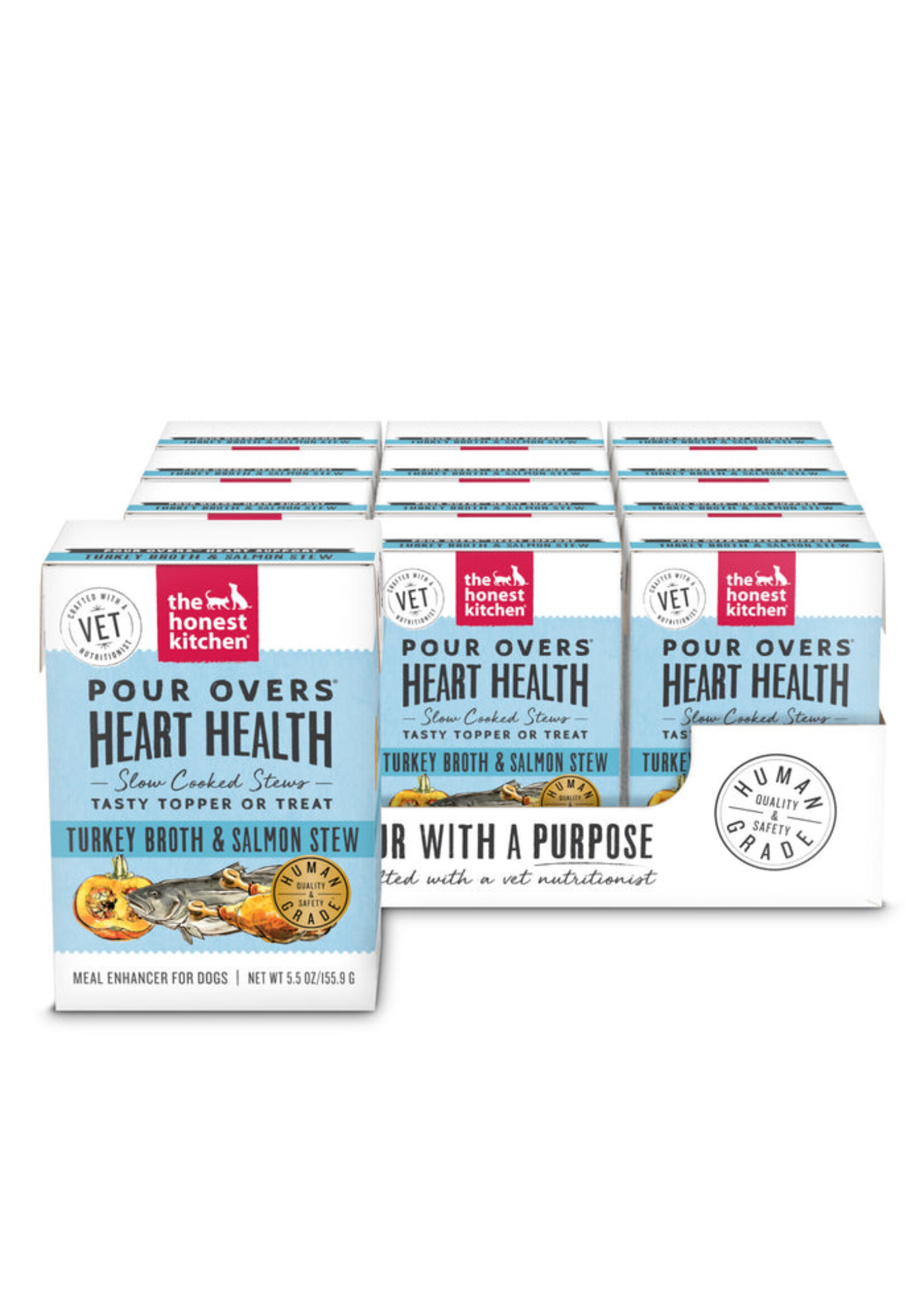 Honest Kitchen Pour Overs (Turkey & Salmon Stew) 5.5oz