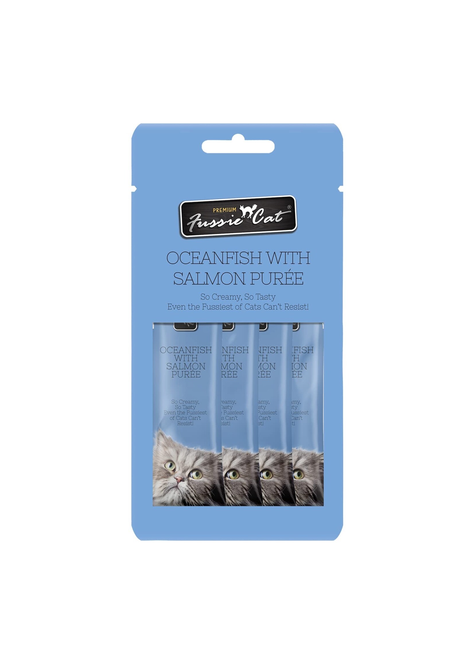 Fussie Cat Puree Treat  4 pak