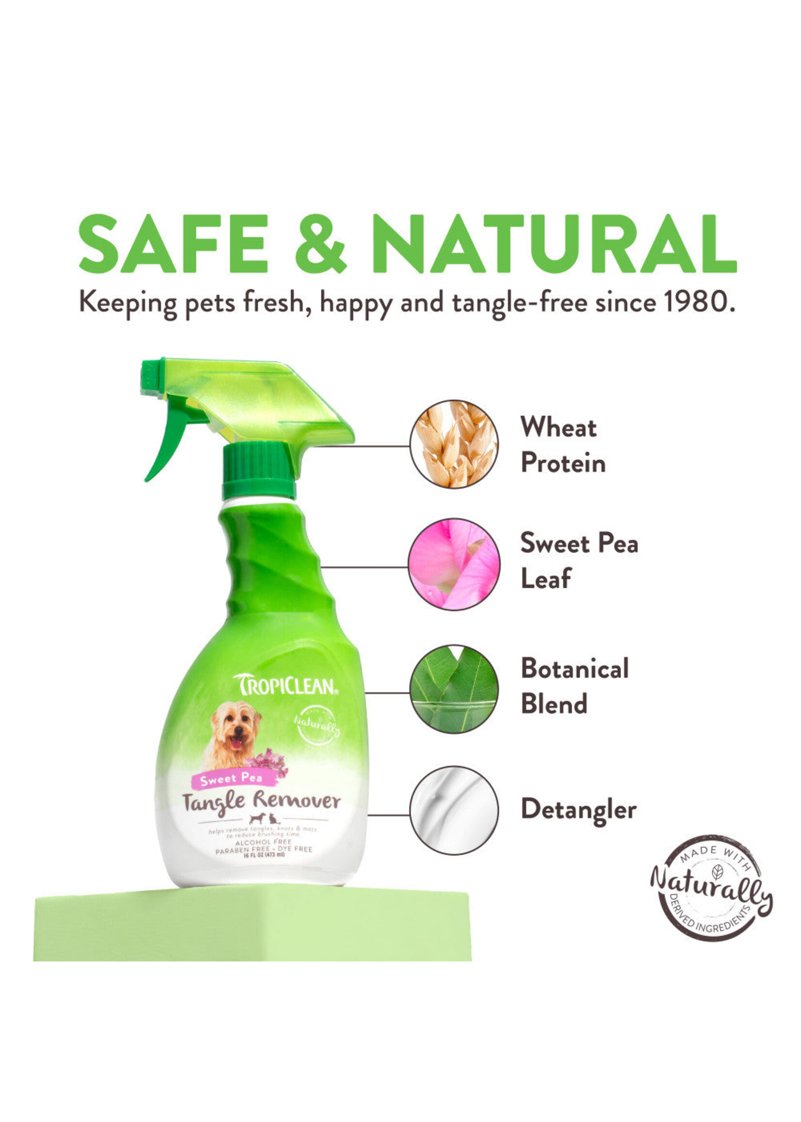 Tropiclean Tangle Remover Spray 16oz