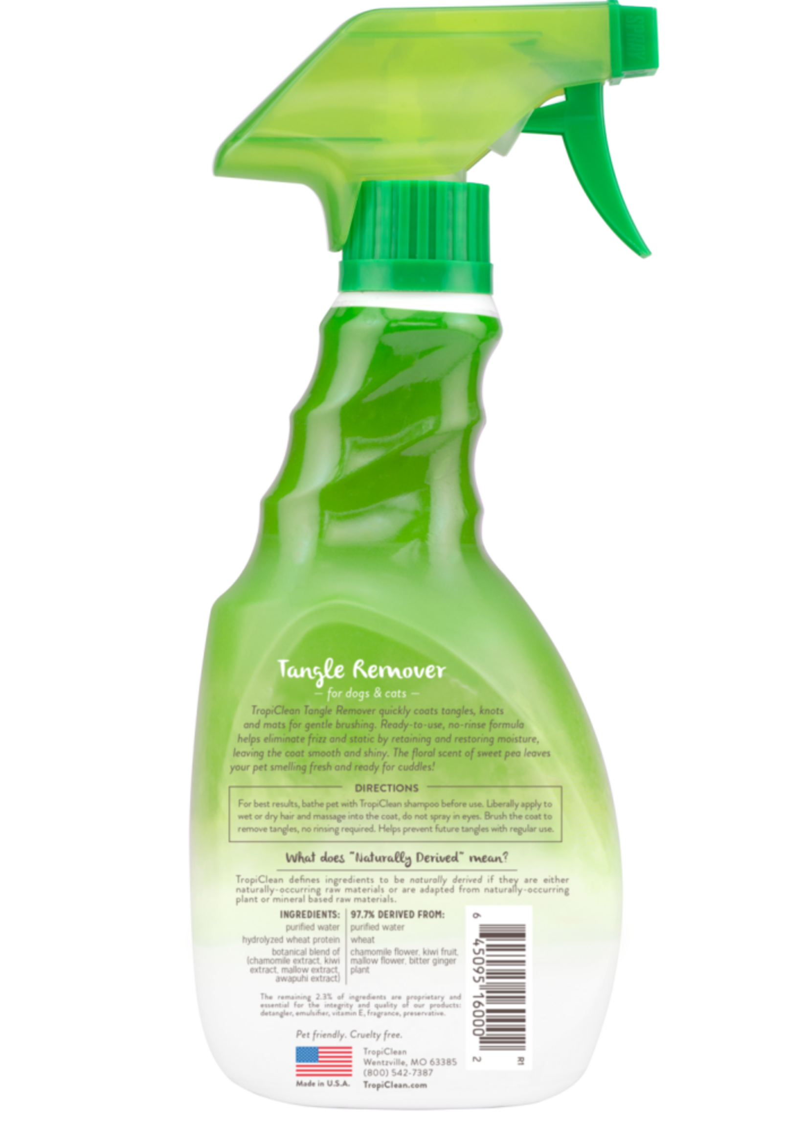 Tropiclean Tangle Remover Spray 16oz