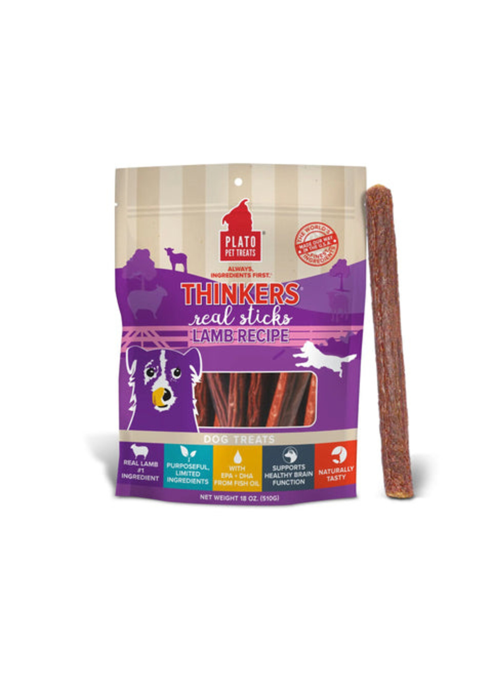 Thinkers Lamb Sticks 10 oz