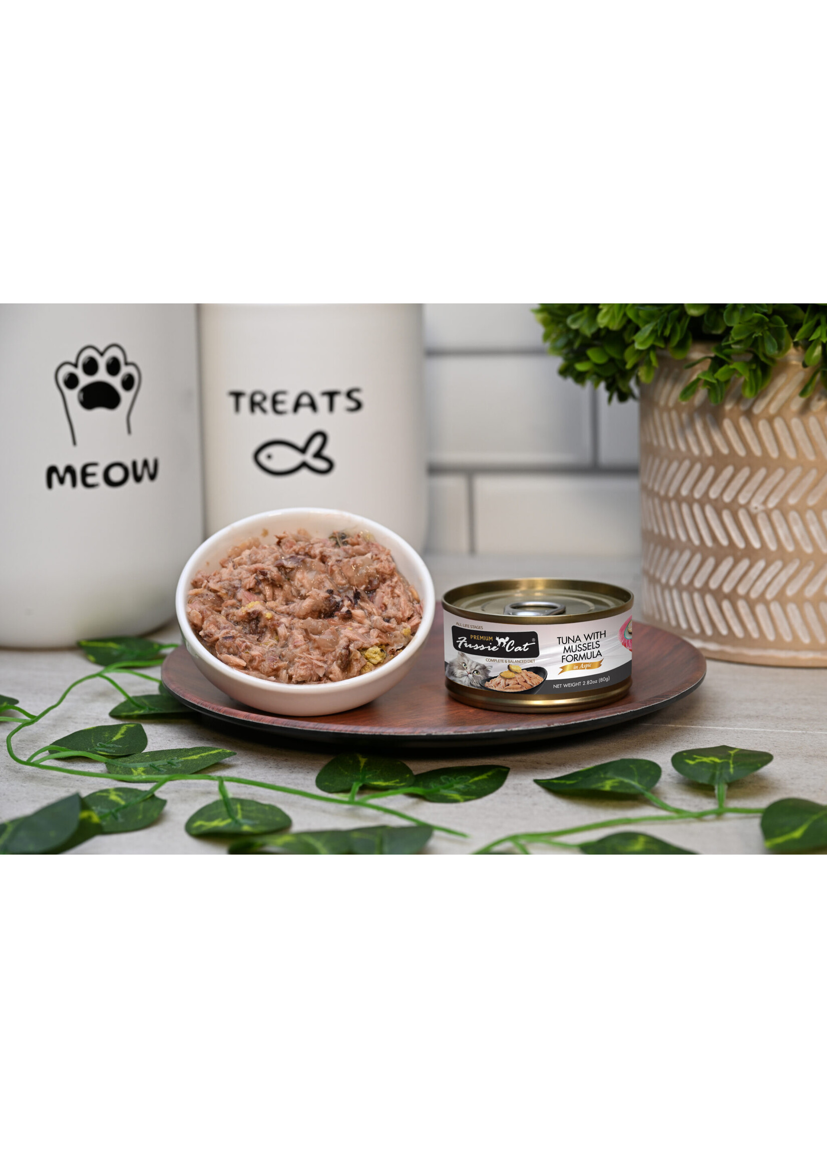 Fussie Cat Canned Tuna w Mussels 5.5 oz