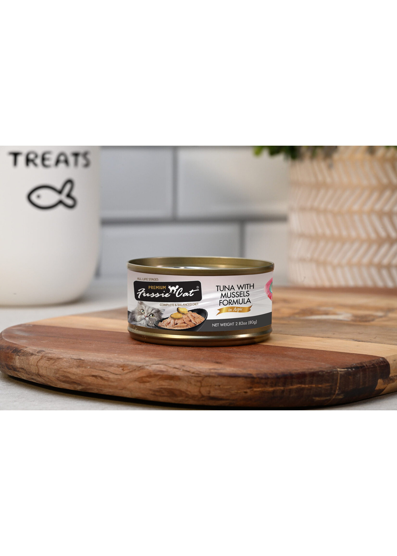 Fussie Cat Canned Tuna w Mussels 5.5 oz