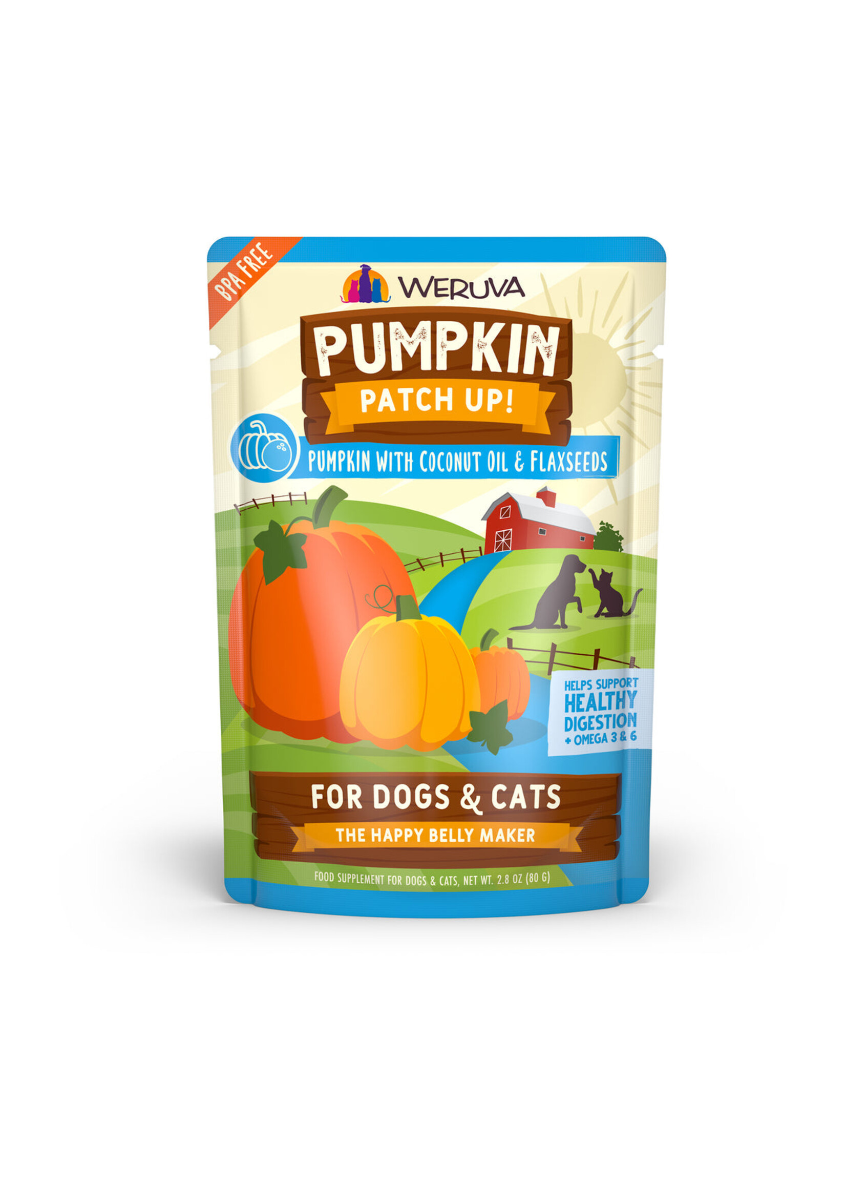 Weruva Pumpkin Patch Up 2.8 oz (Coconut Oil/Flaxseed)