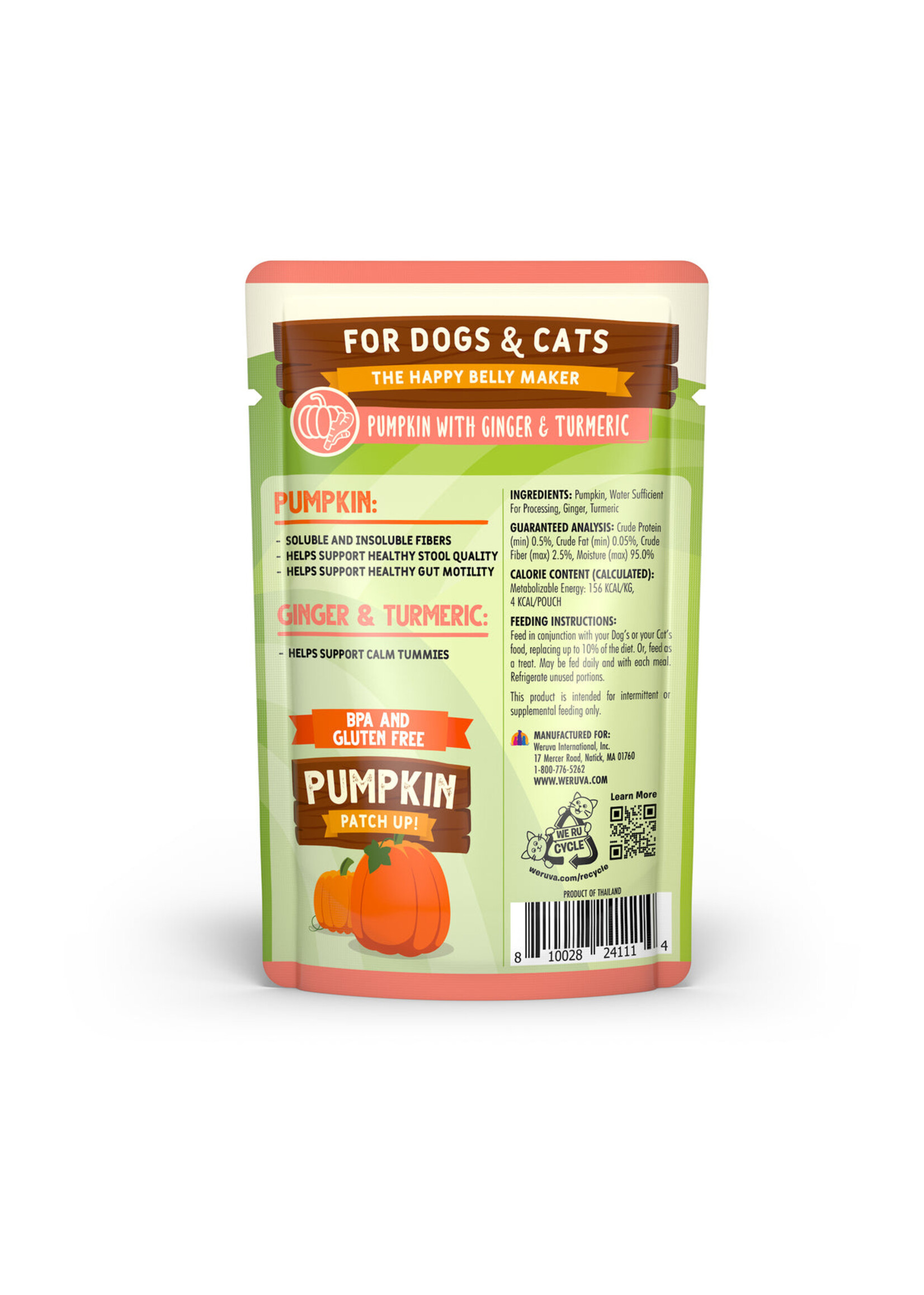 Weruva Pumpkin Patch Up 1.05 oz (Ginger/Turmeric)