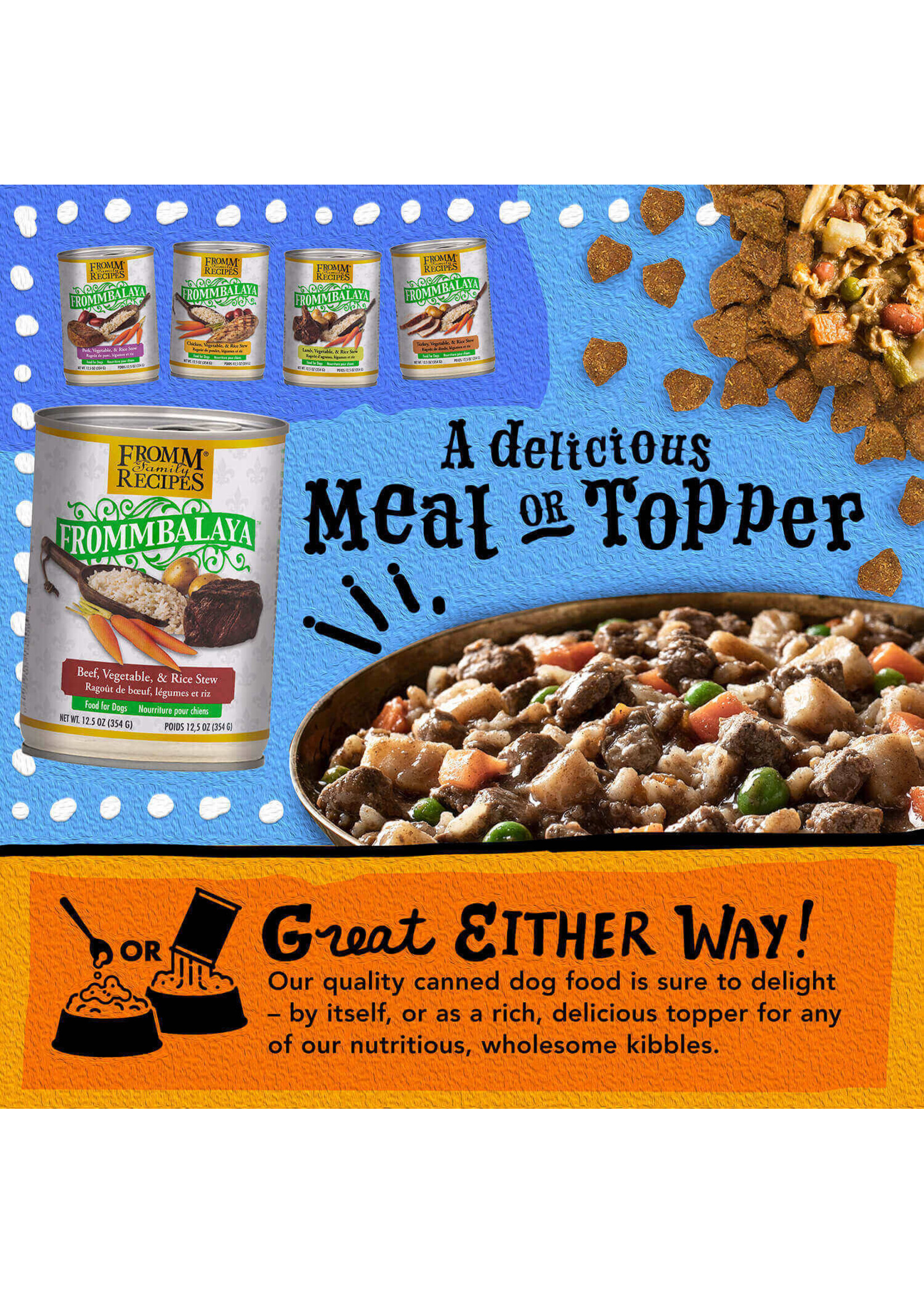 Frommbalaya Beef Veg & Rice Stew