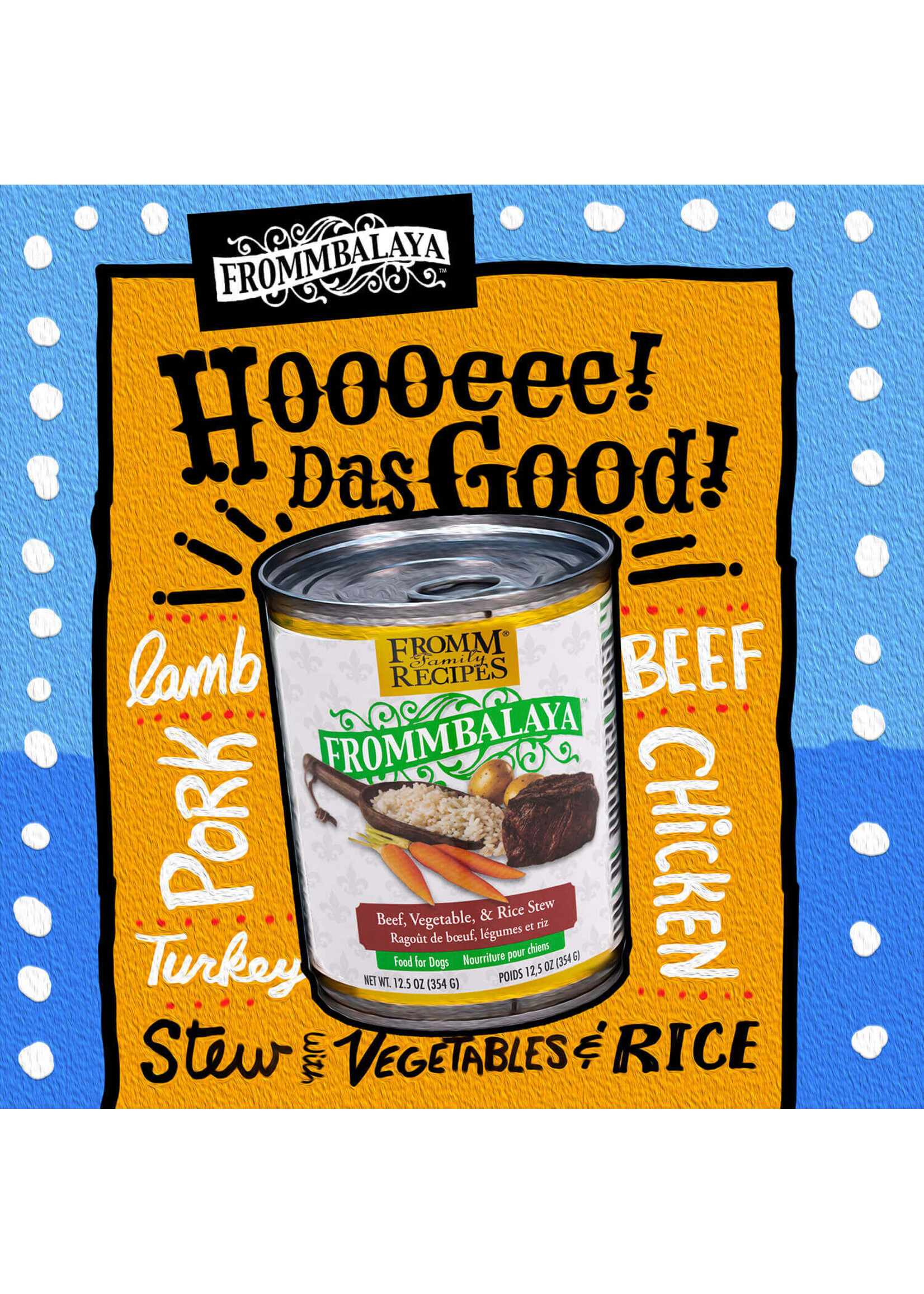 Frommbalaya Beef Veg & Rice Stew