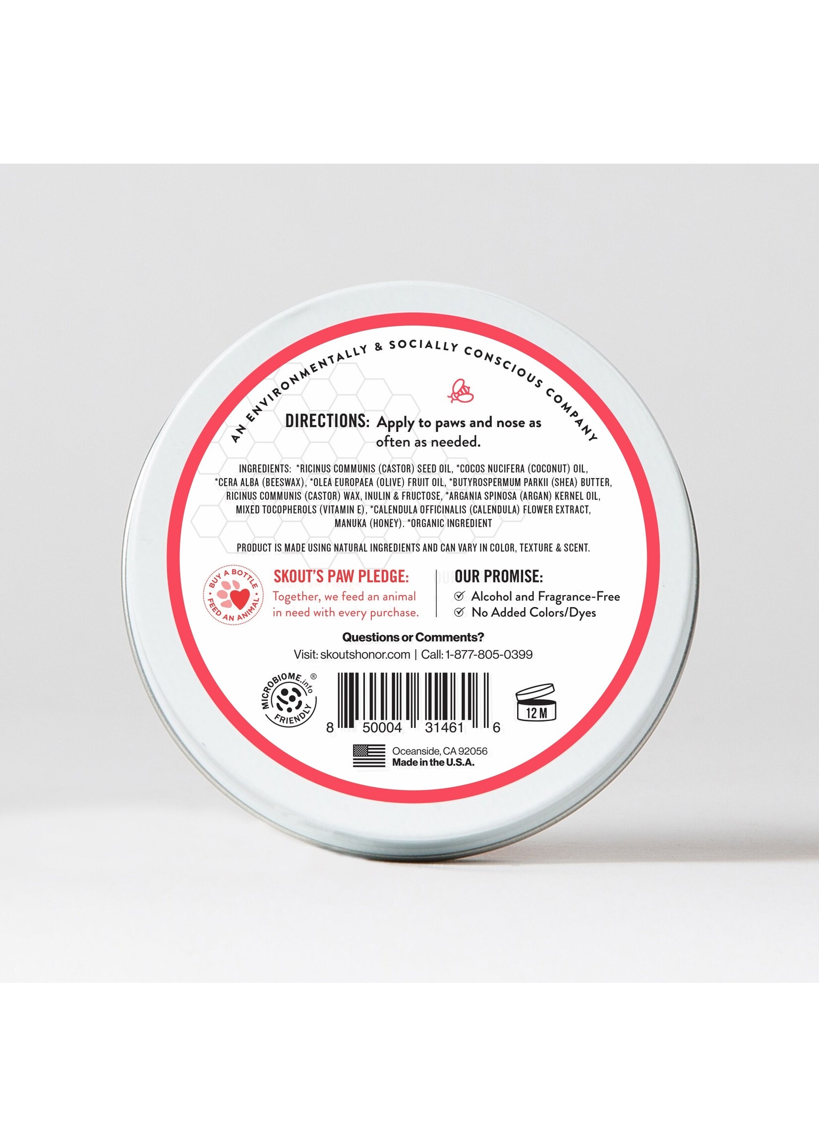 Skout’s Honor Prebiotic Pet Balm 2 oz