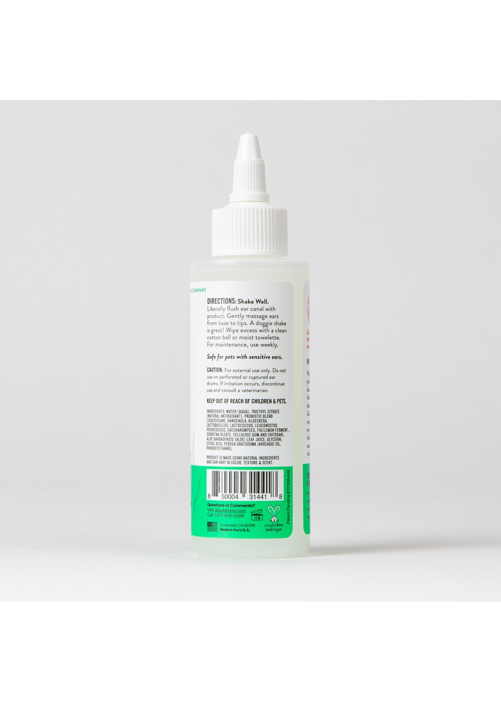 Skout’s Honor Probiotic Ear Cleaner 4 oz