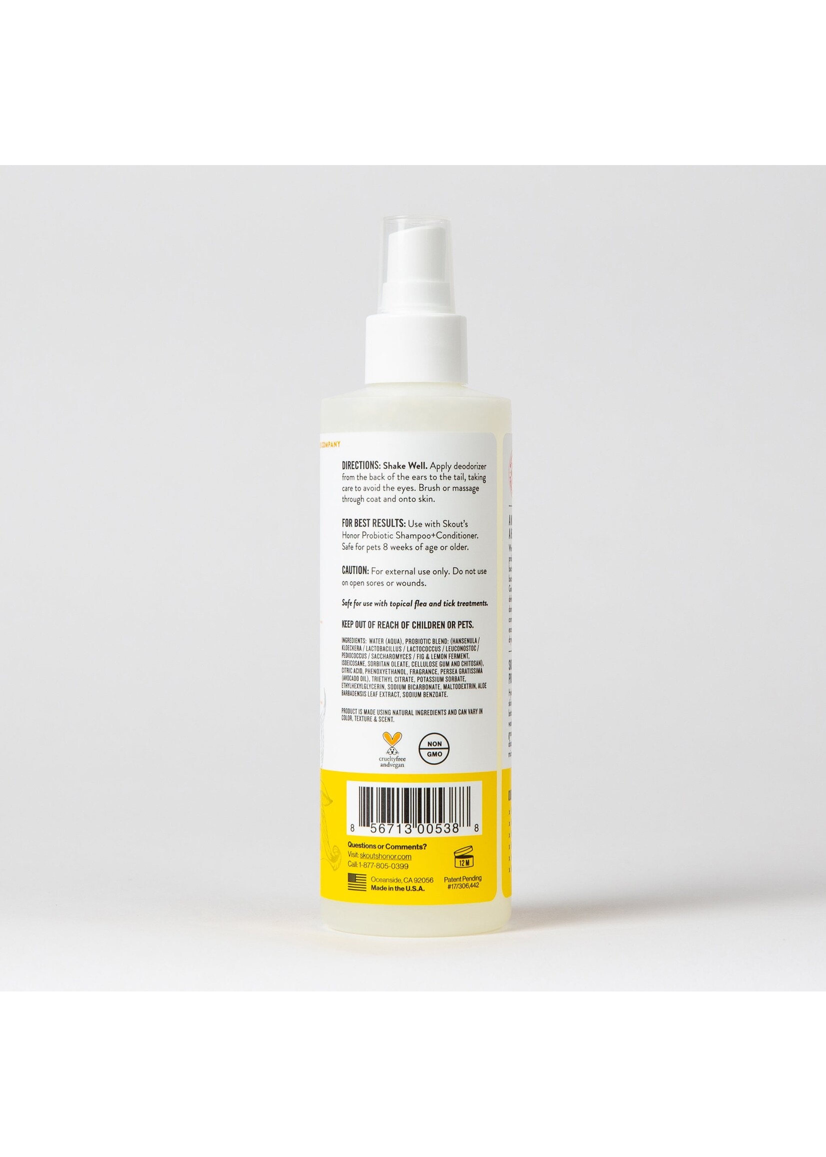 Skout’s Honor Probiotic Deodorizer (Unscented)