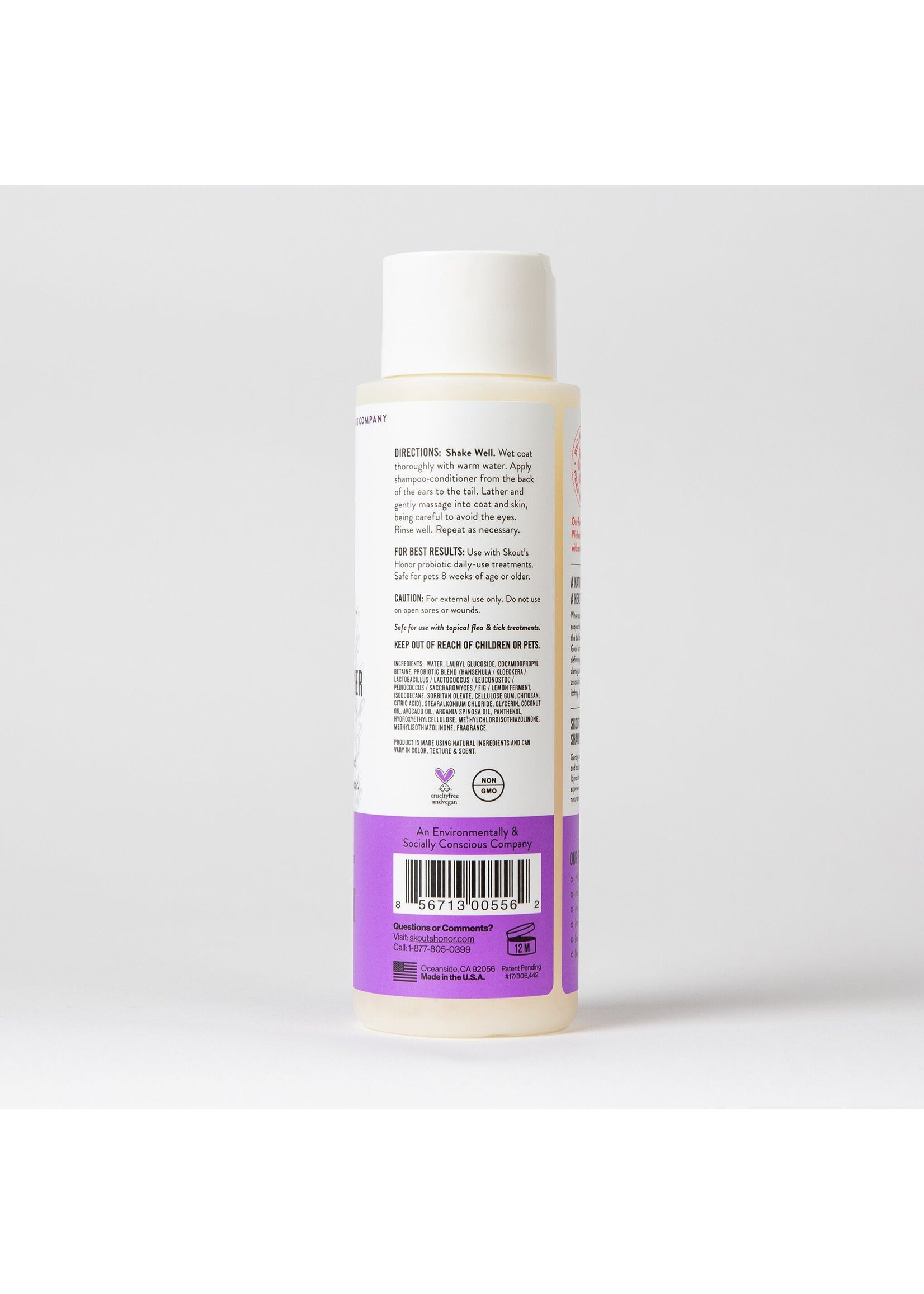 Skout’s Honor Probiotic Shampoo + Conditioner (Lavender)