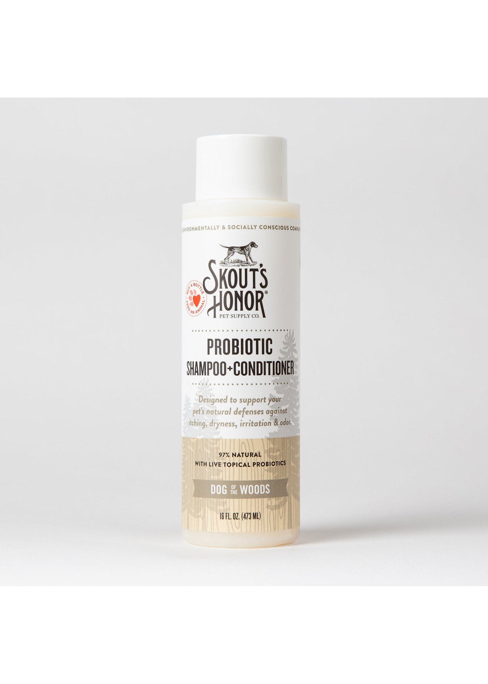 Skout’s Honor Probiotic Shampoo + Conditioner (Dog of the Woods)
