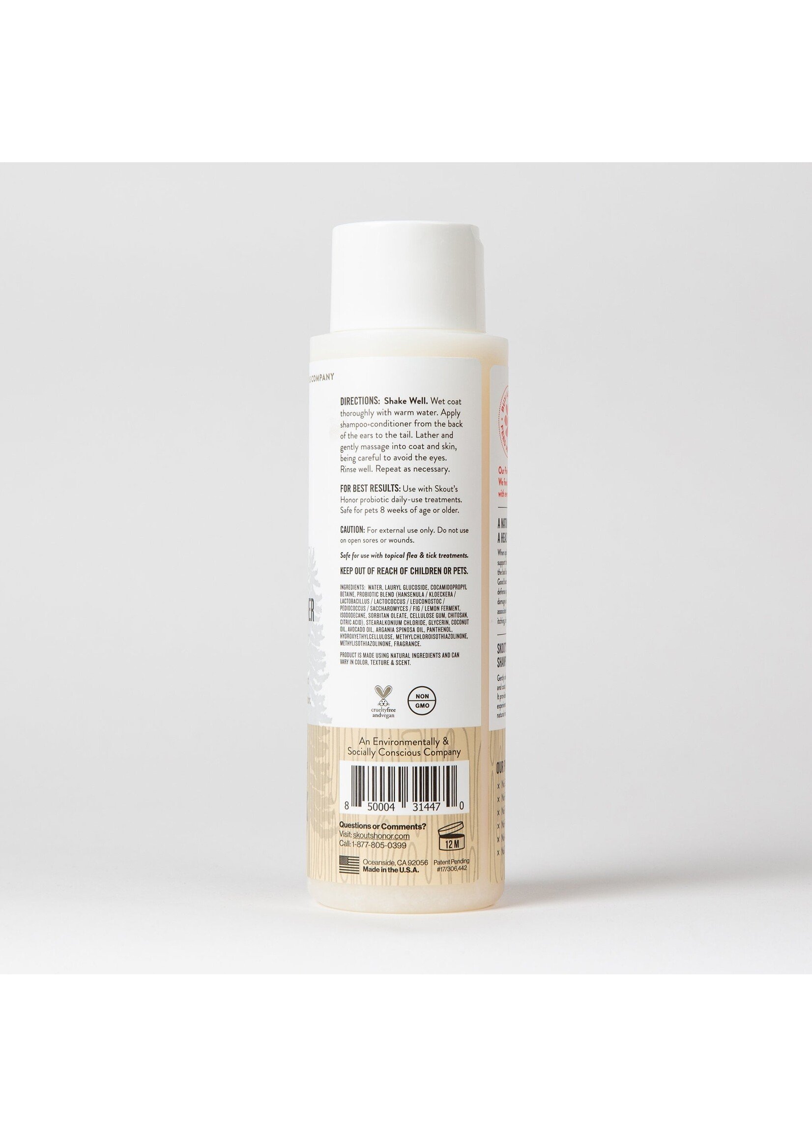 Skout’s Honor Probiotic Shampoo + Conditioner (Dog of the Woods)