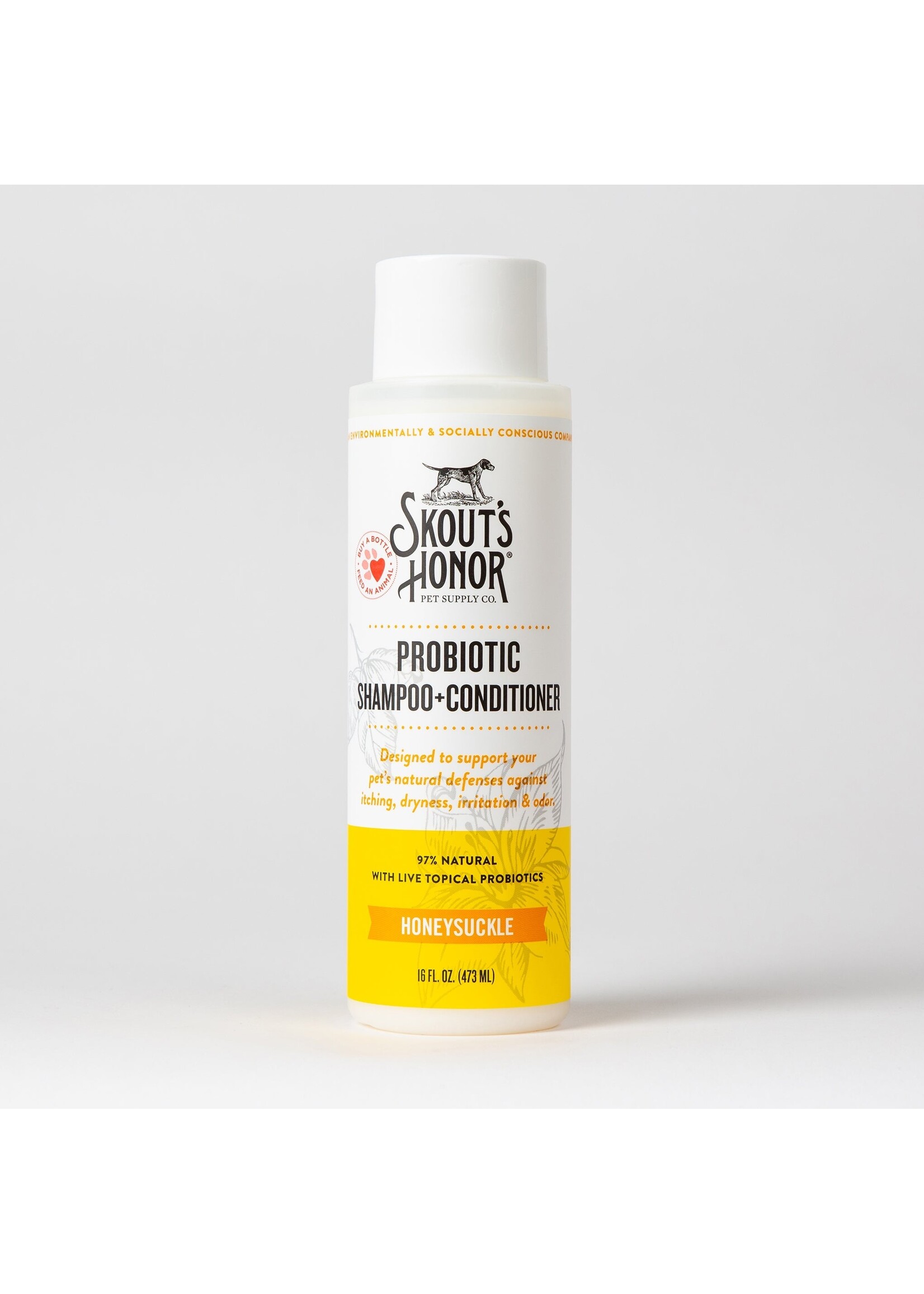 Skout’s Honor Probiotic Shampoo + Conditioner (Honeysuckle)