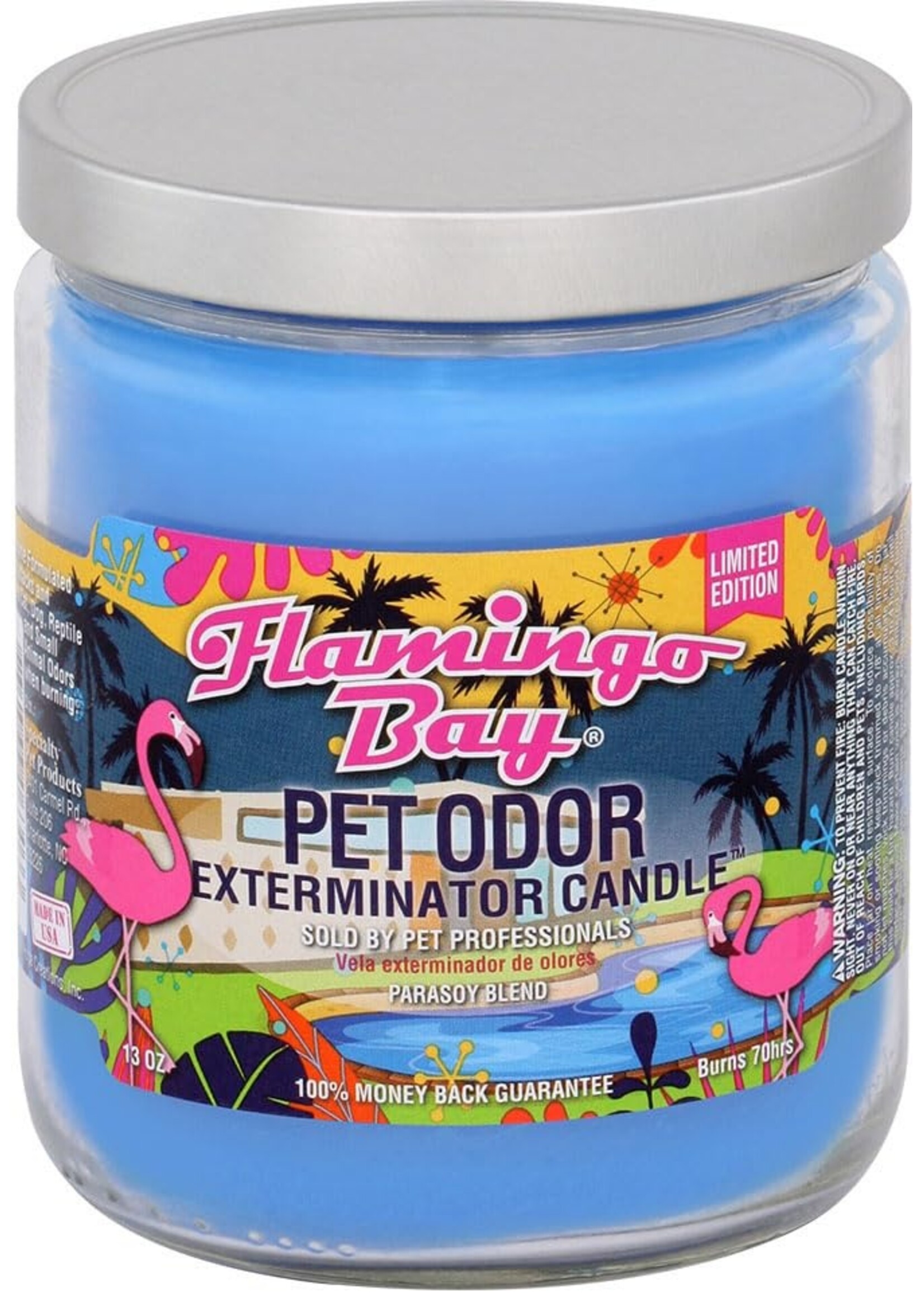 Pet Odor Exterminator Candle (Flamingo Bay)