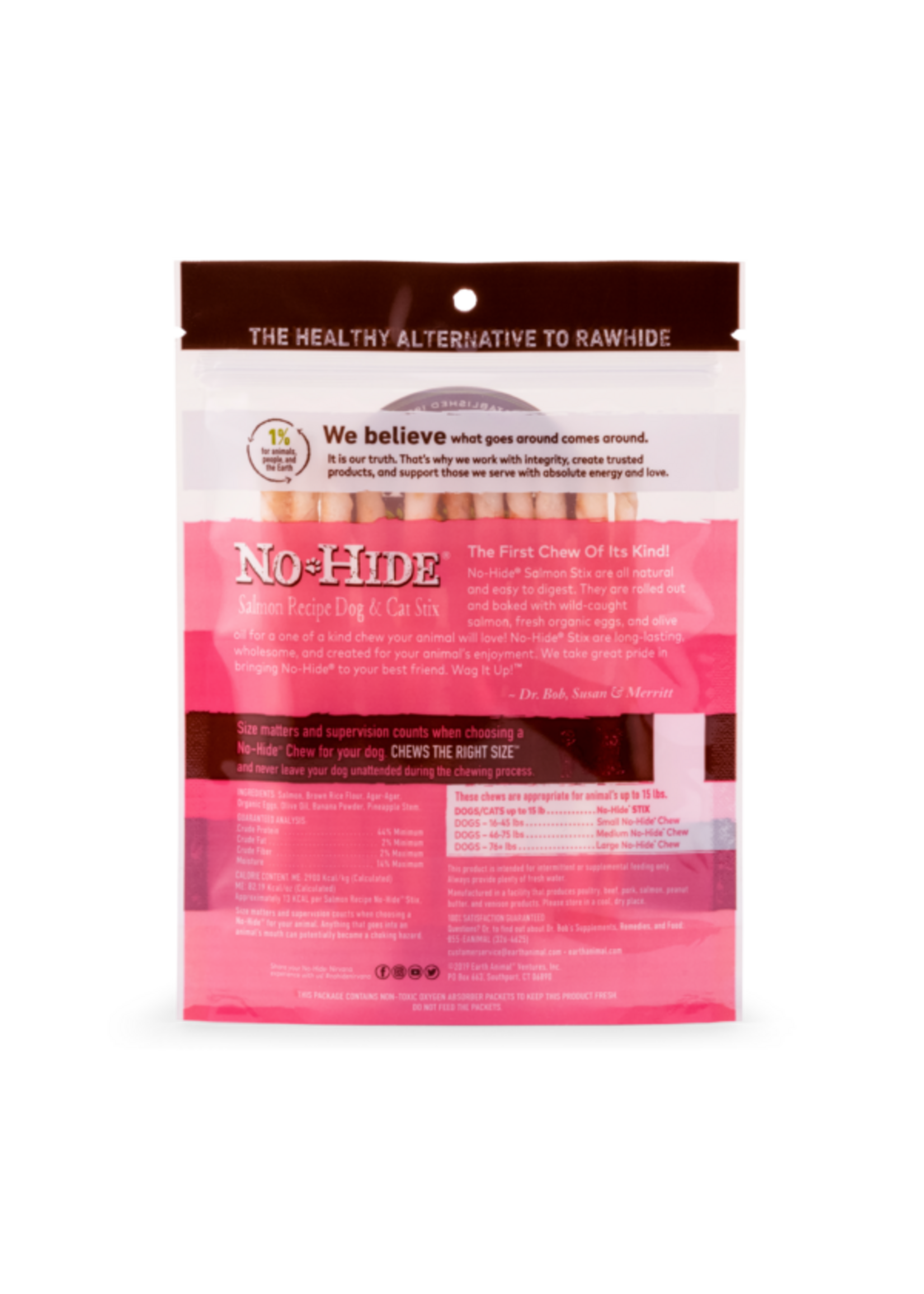 Earth Animal No Hides Salmon sticks