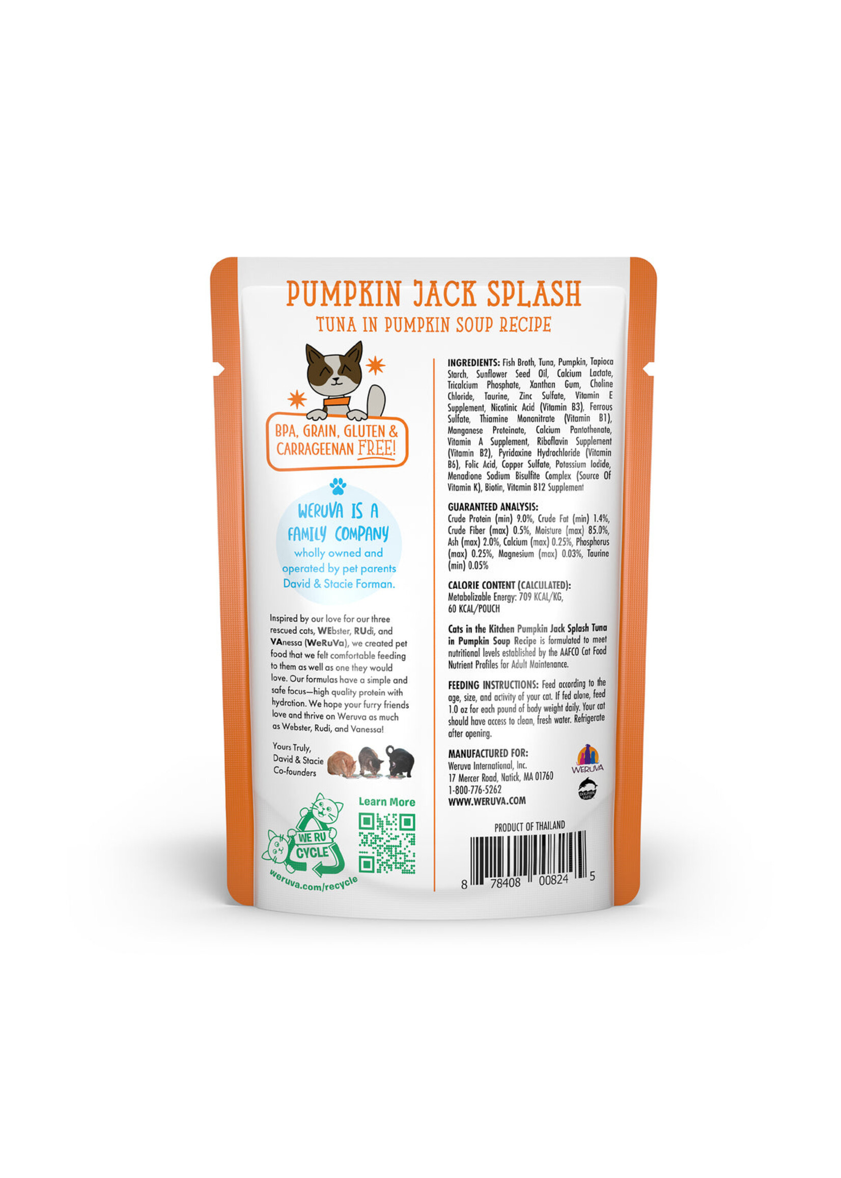 Weruva CITK Pumpkin Jack Splash 3oz