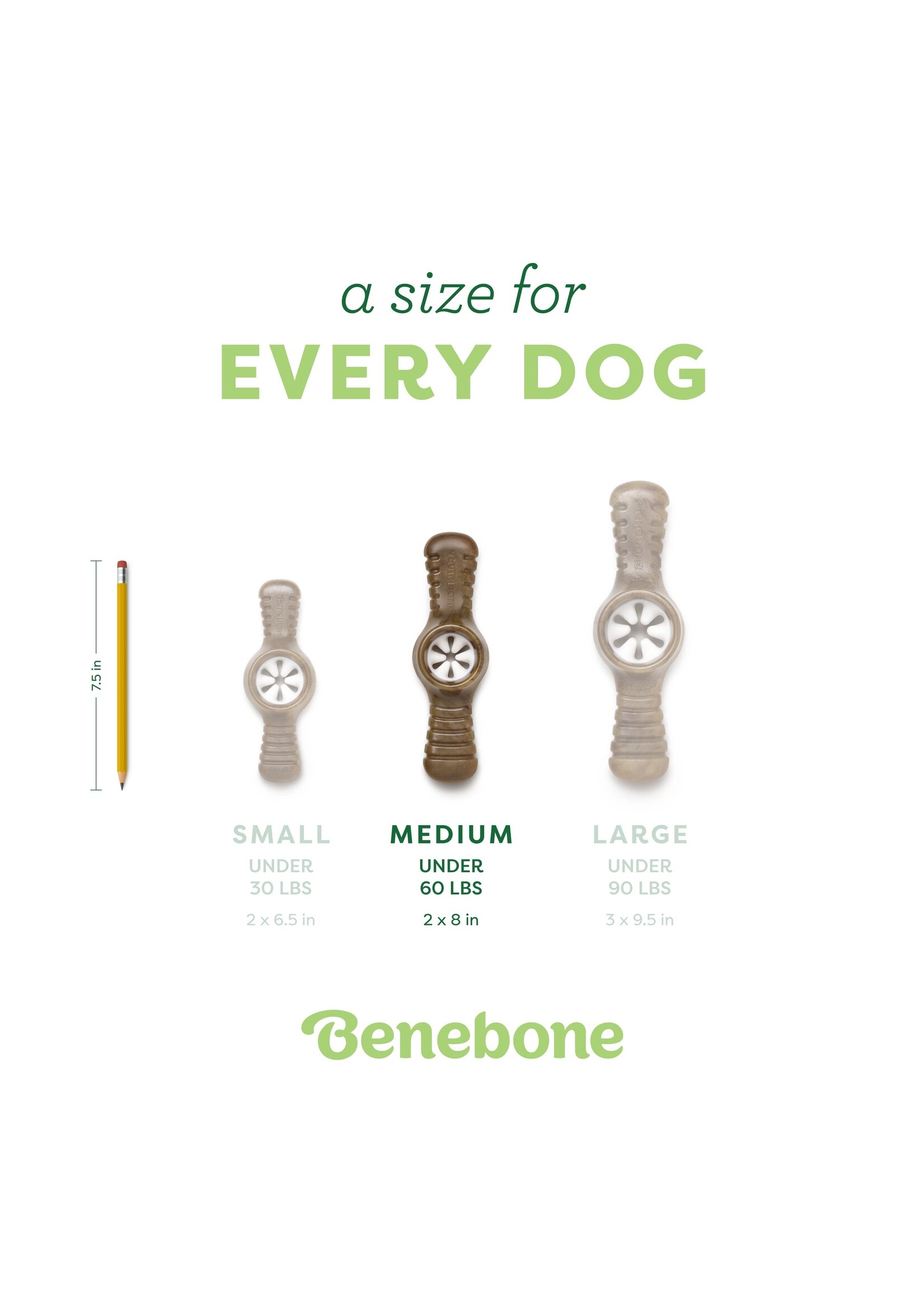 Benebone Pawplexer Bacon Med