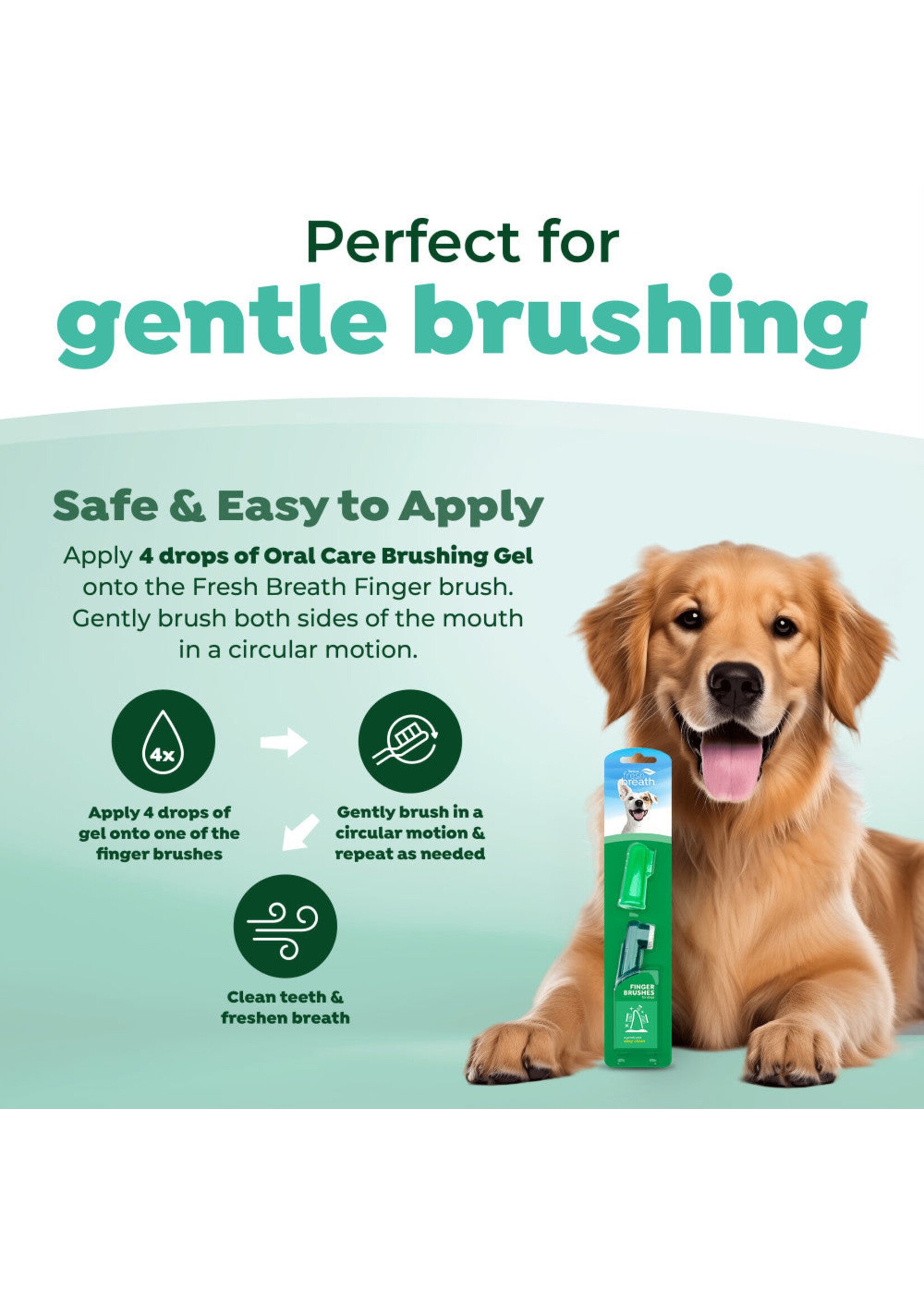 Tropiclean Fresh Breath Finger Brushes