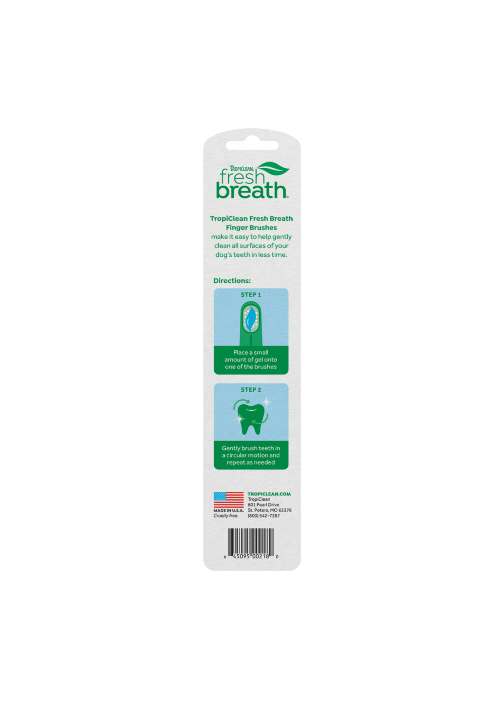 Tropiclean Fresh Breath Finger Brushes