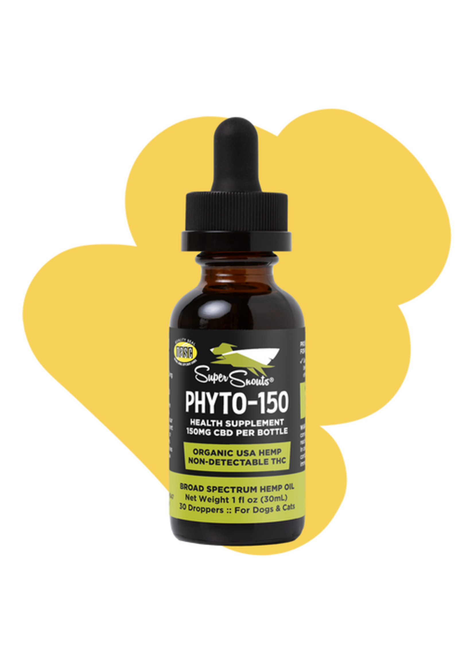 Super Snouts Phyto 90mg Hemp Oil Drops