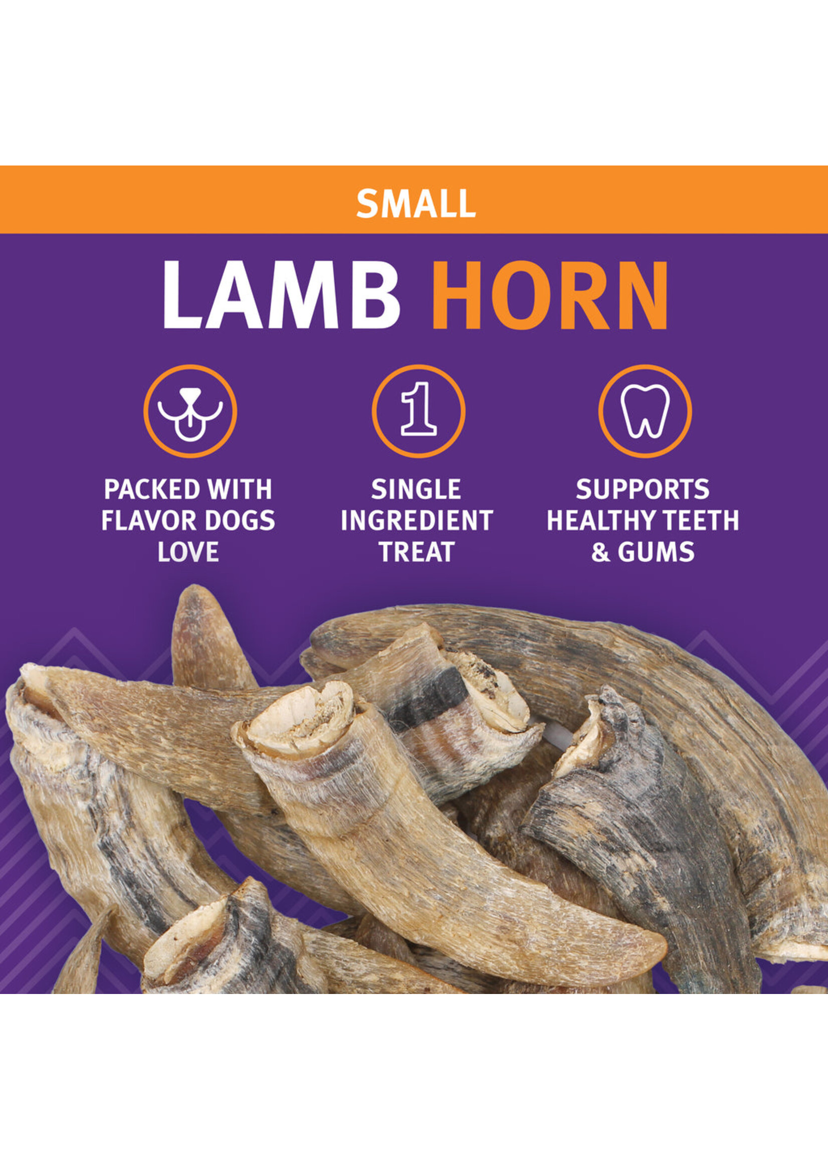 Lamb Horn Small w/ Marrow