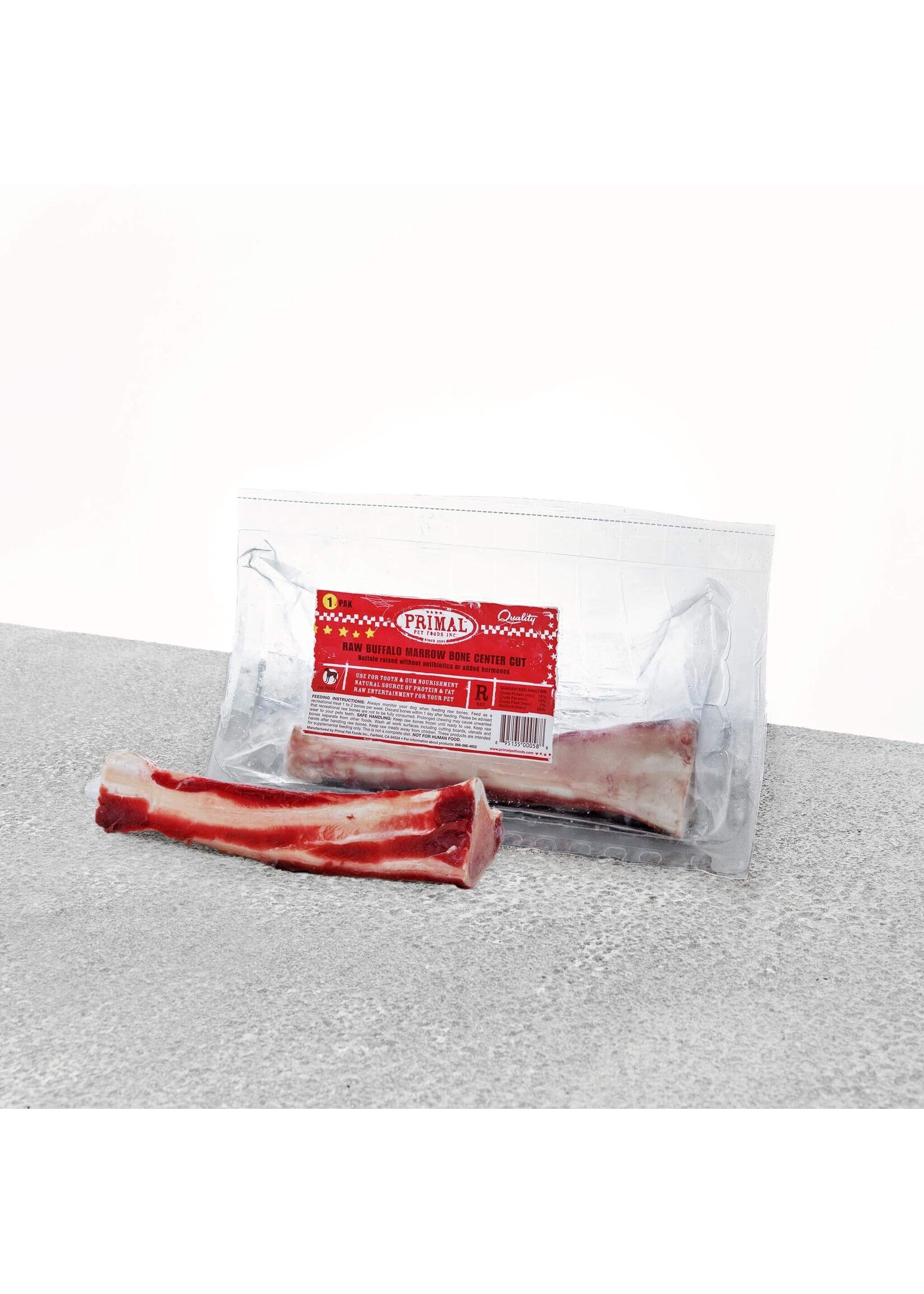 Primal Raw Buffalo Marrow Bone