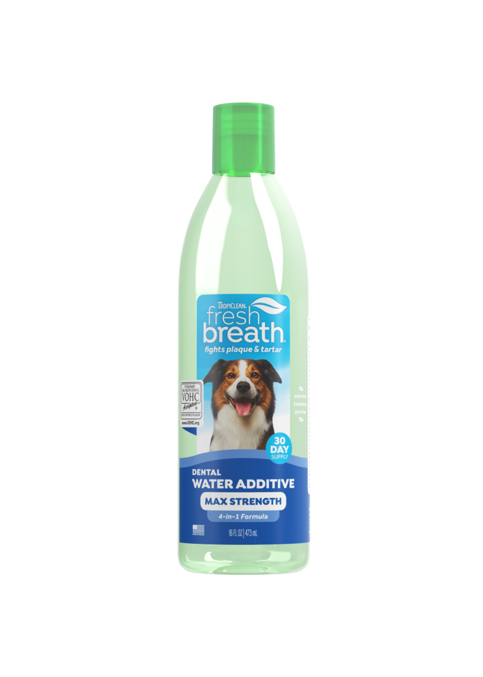 Tropiclean Fresh Breath Adv. Whitening Water Add. 16oz