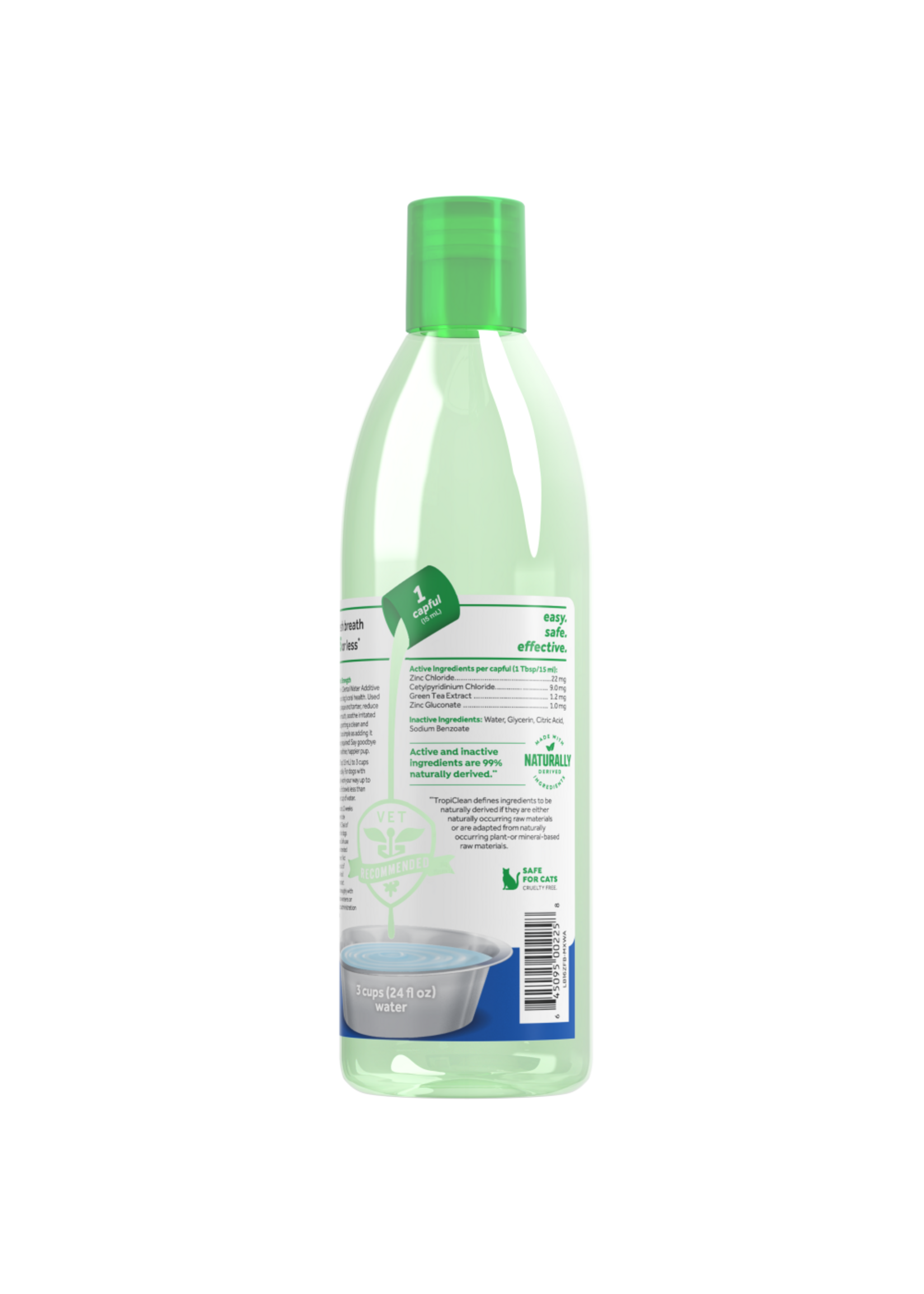 Tropiclean Fresh Breath Adv. Whitening Water Add. 16oz