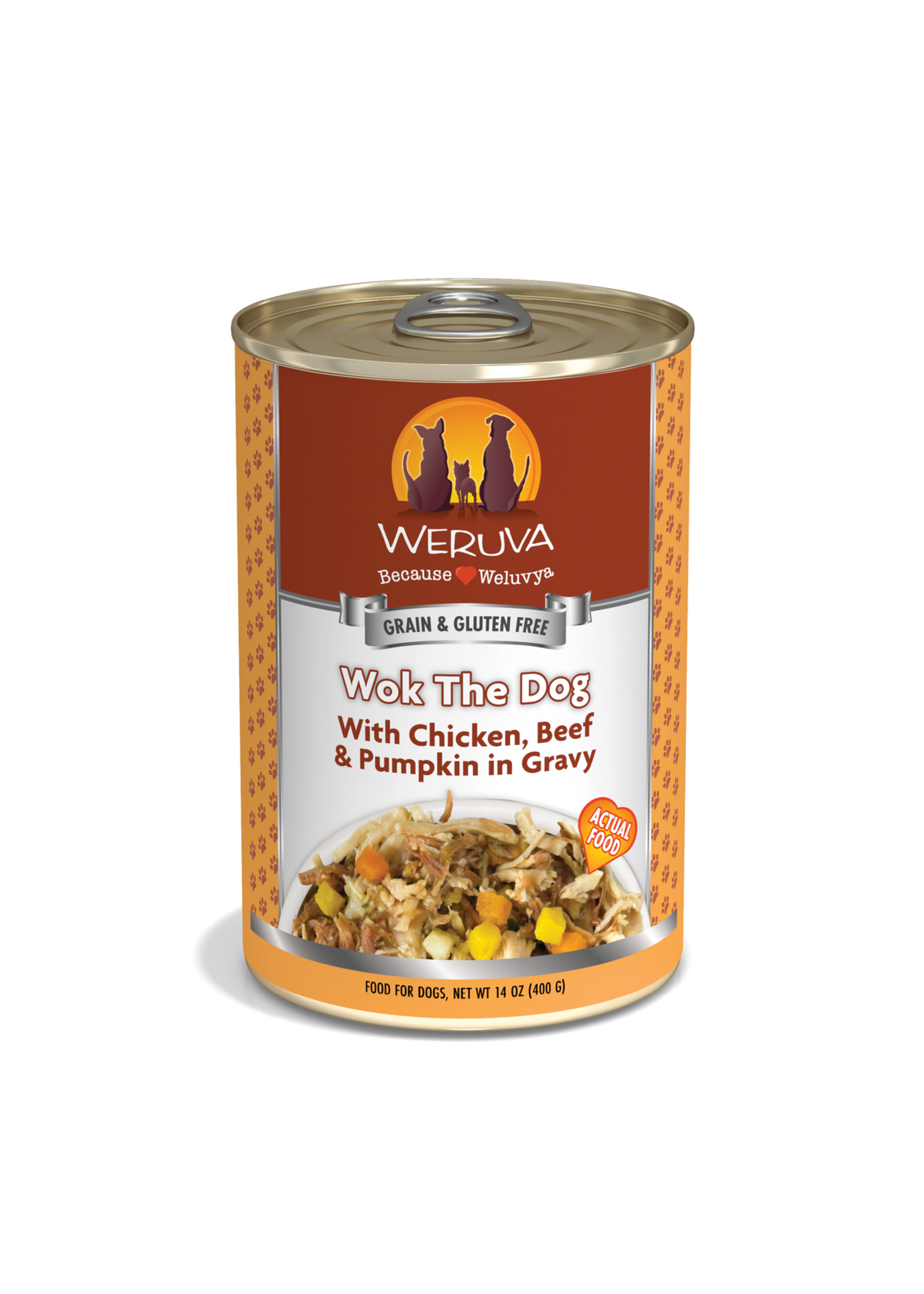 Weruva Canned Dog Food wok The Dog 14 oz