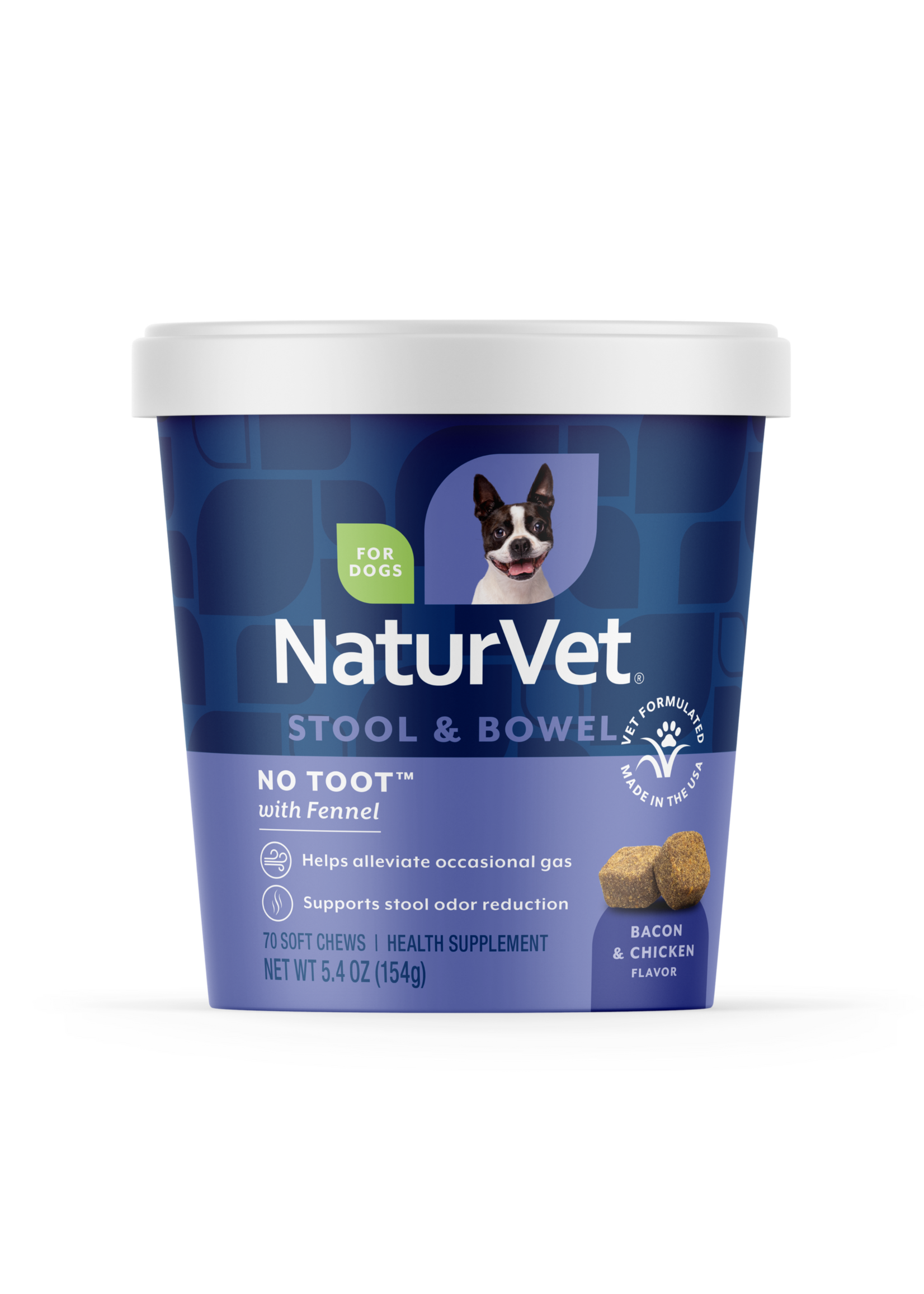 NaturVet No Toot Gas Aid       70ct