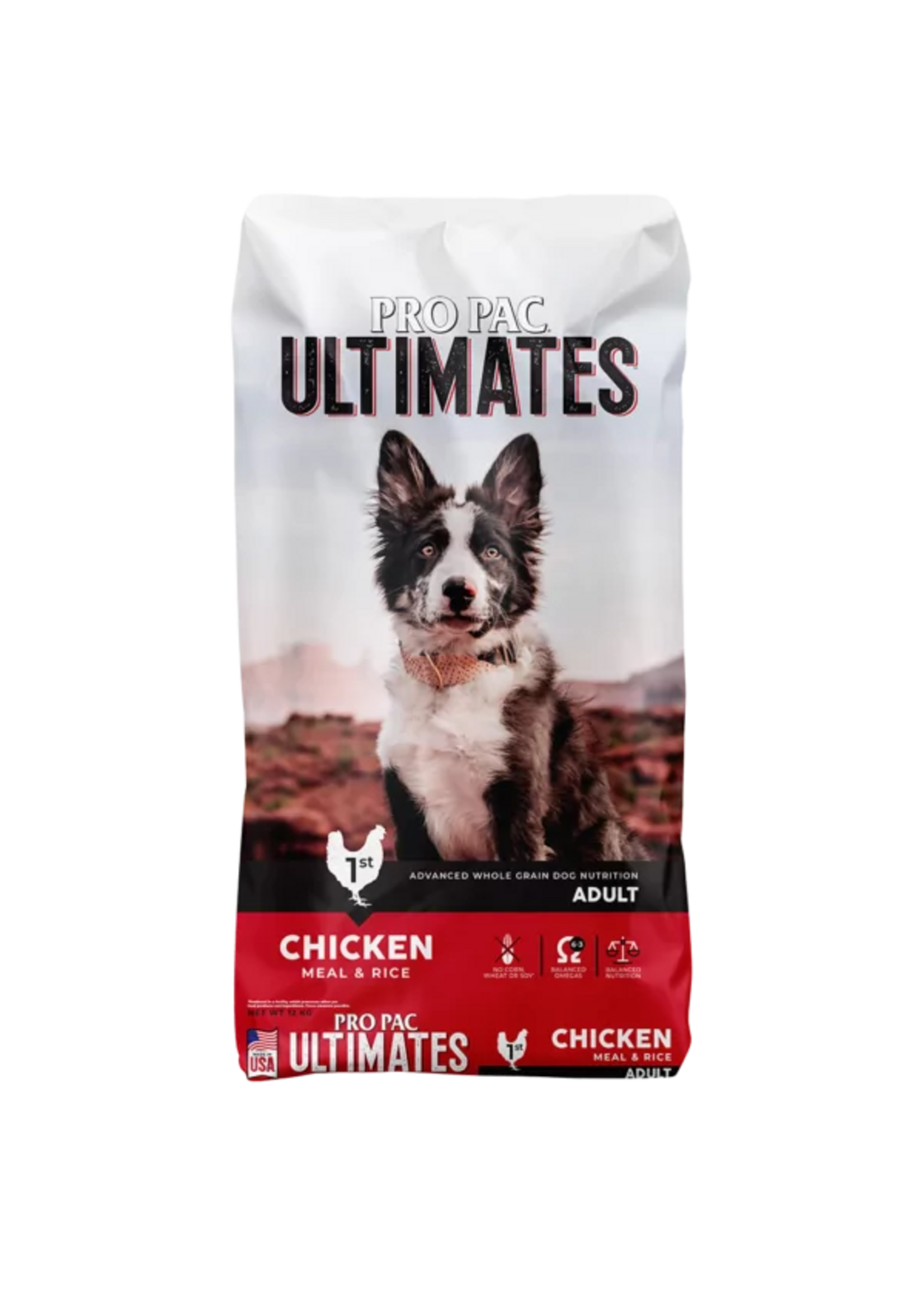 PRO PAC Ultimates Dog Food Chicken Meal & Brown Rice