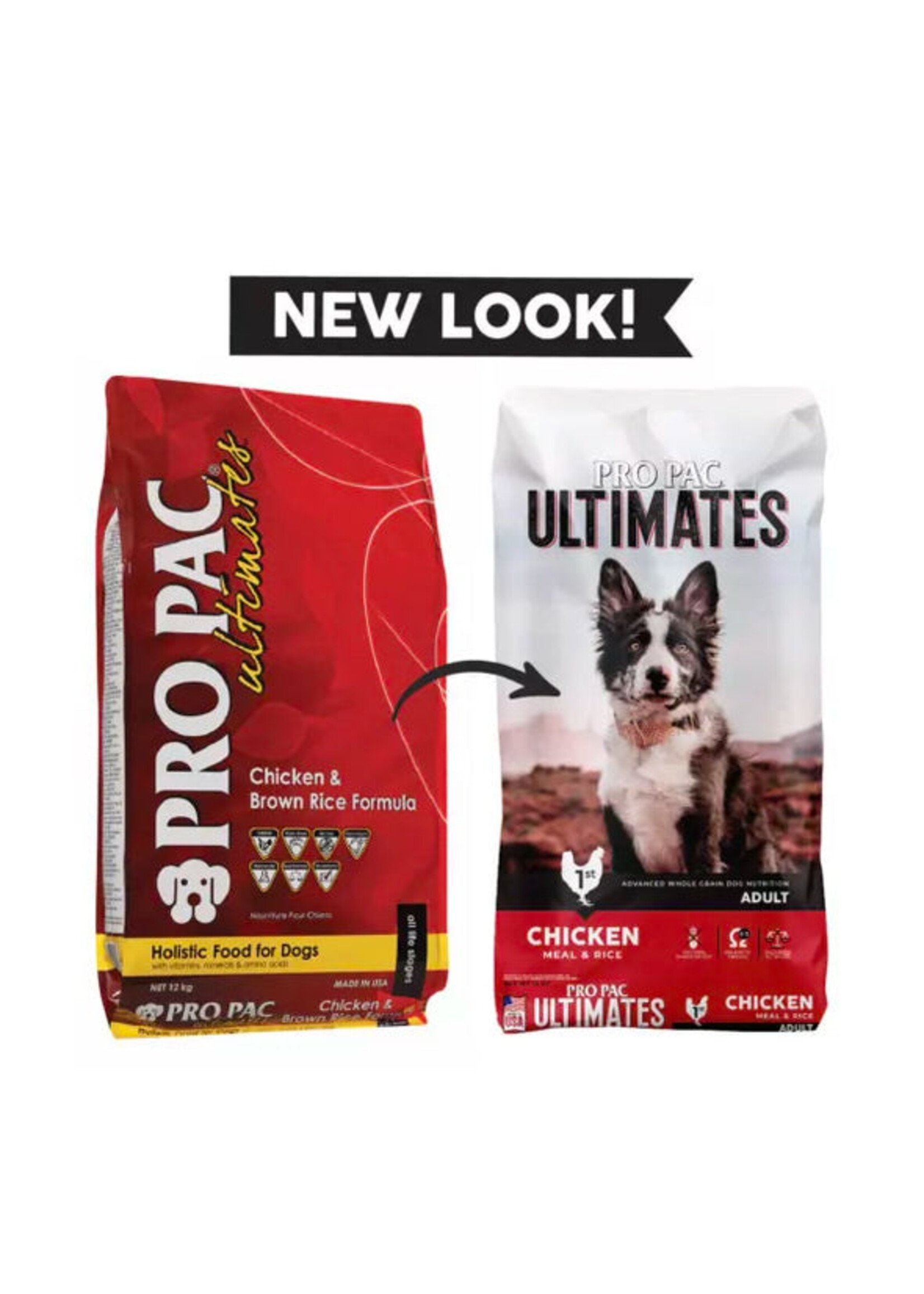 PRO PAC Ultimates Dog Food Chicken Meal & Brown Rice