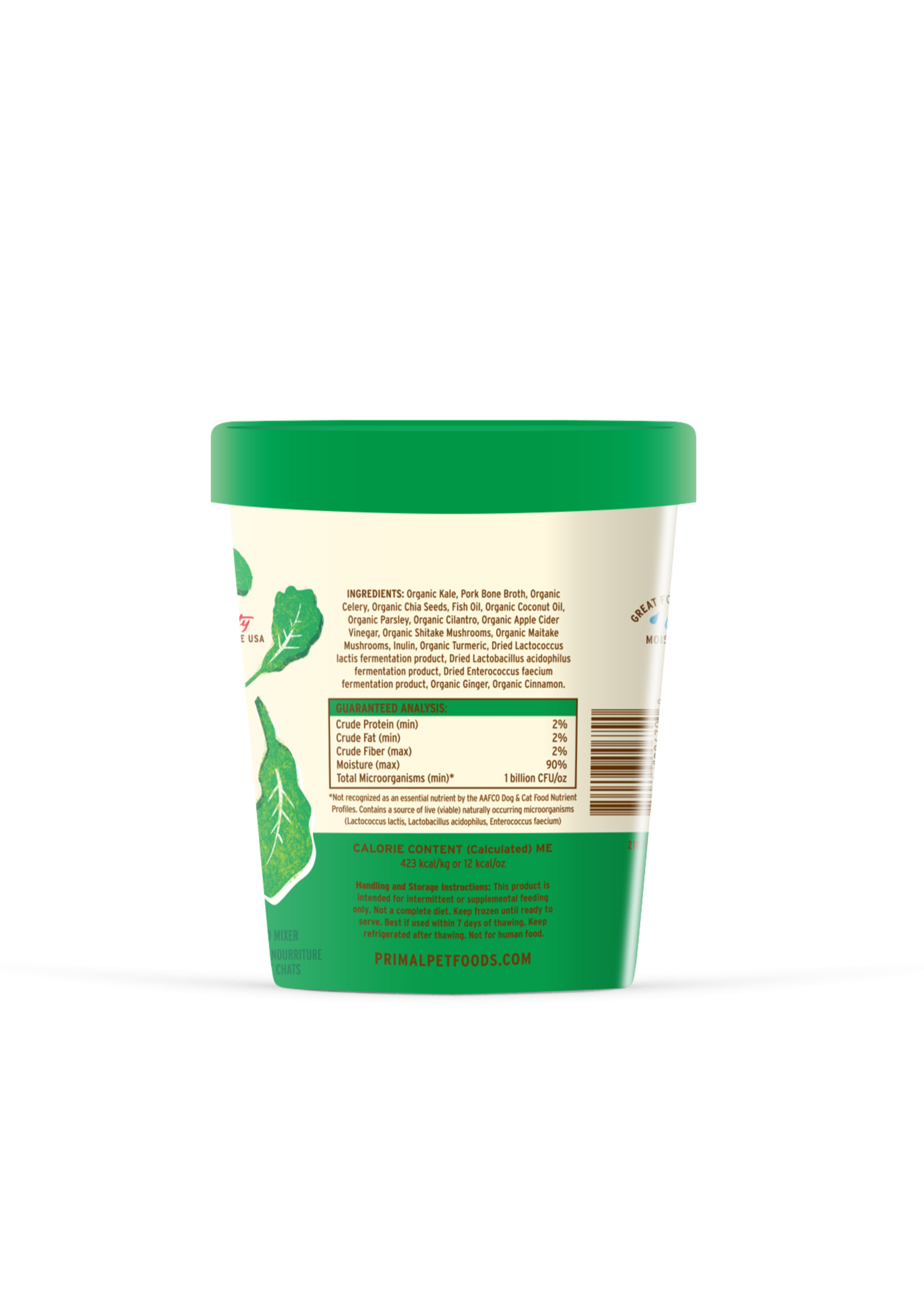 Primal Fresh Topper Power Greens 16oz