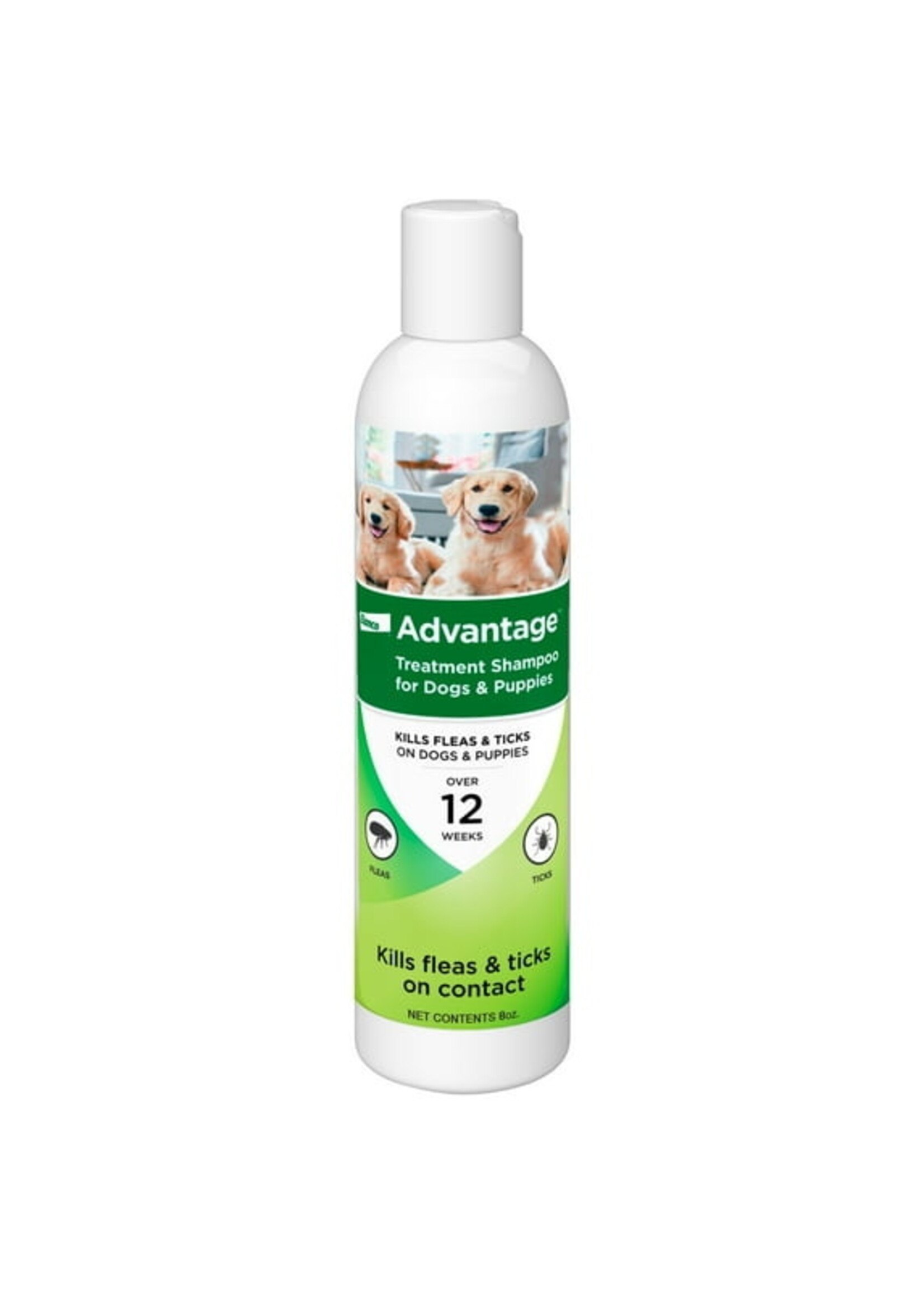 Advantage F&T Shampoo Dog/Puppy 8 oz