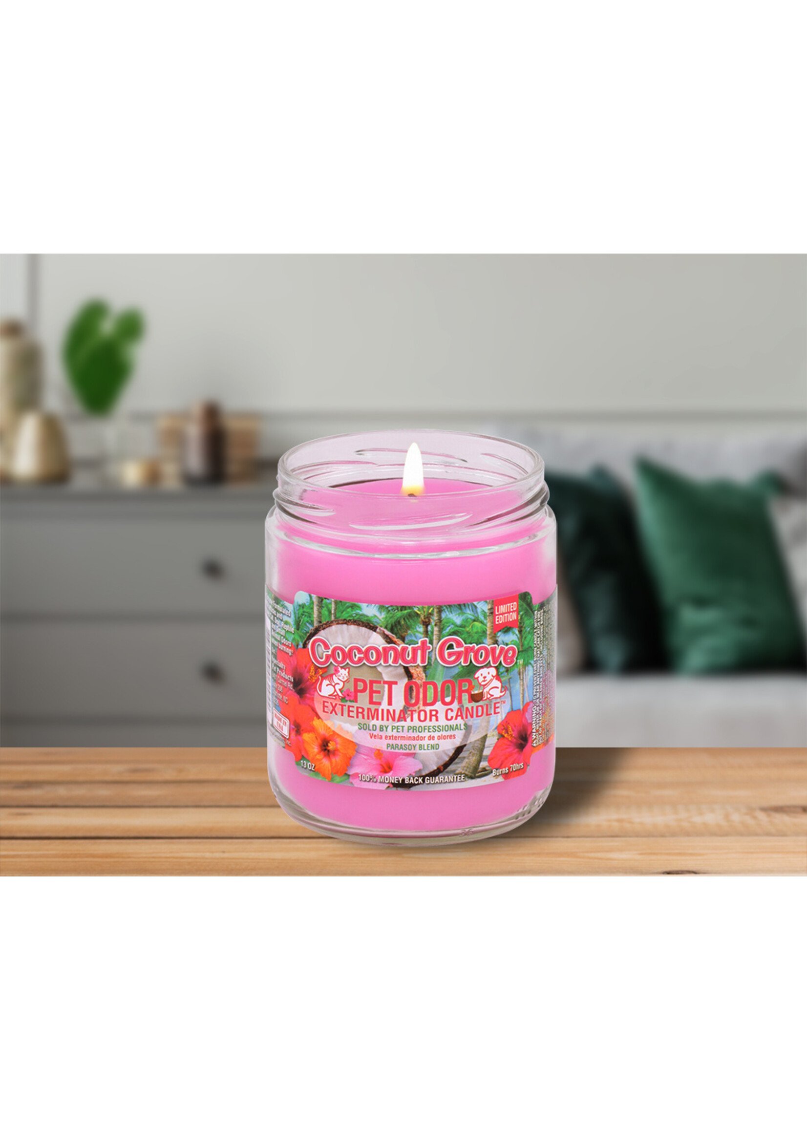Pet Odor Exterminator Candle (Coconut Grove)