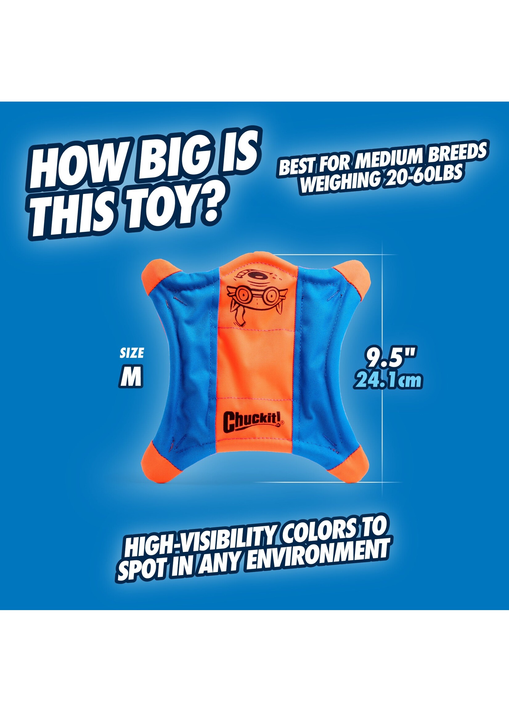 CHUCKIT Flying Squirrel Med