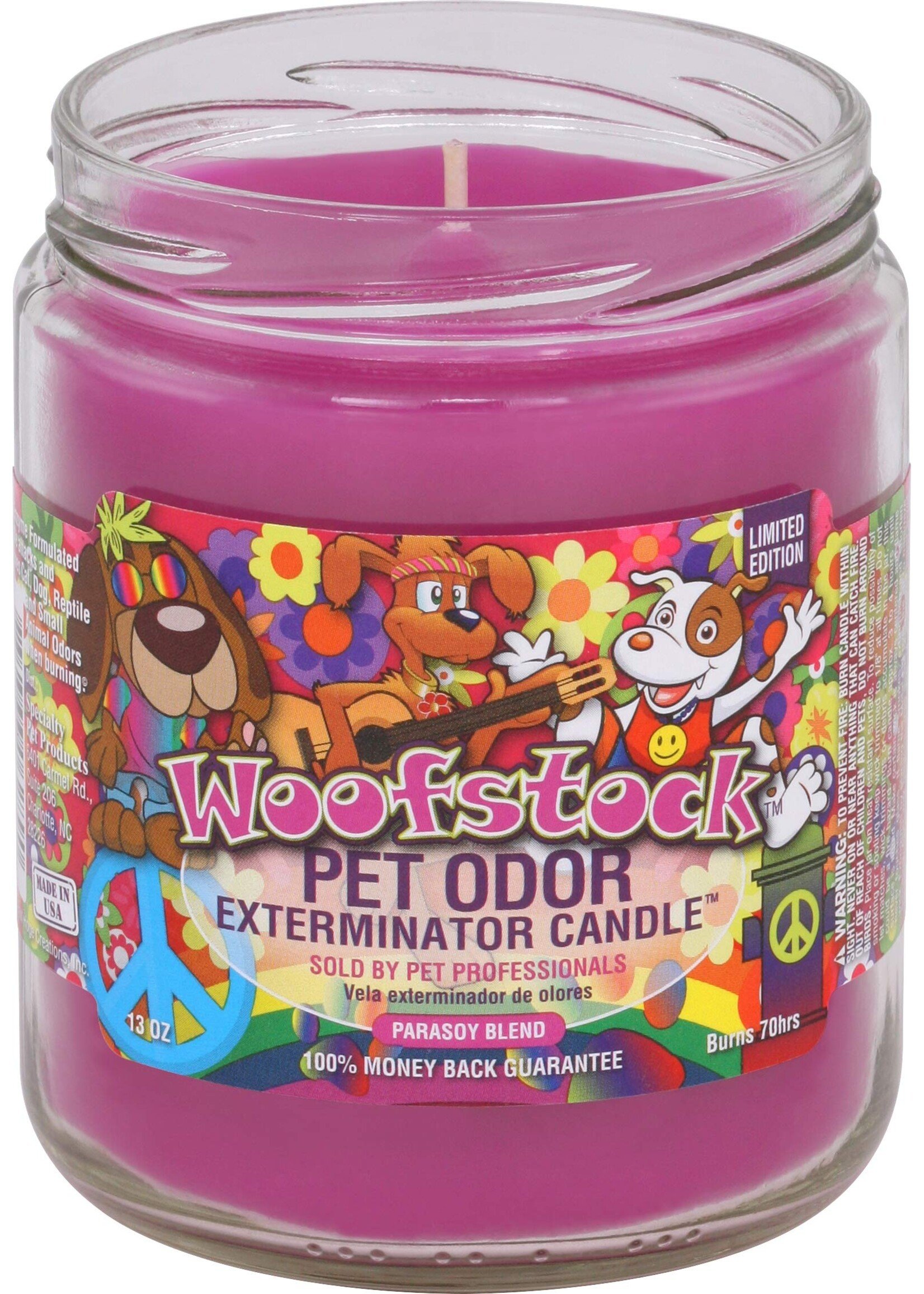 Pet Odor Exterminator Candle (Woofstock)