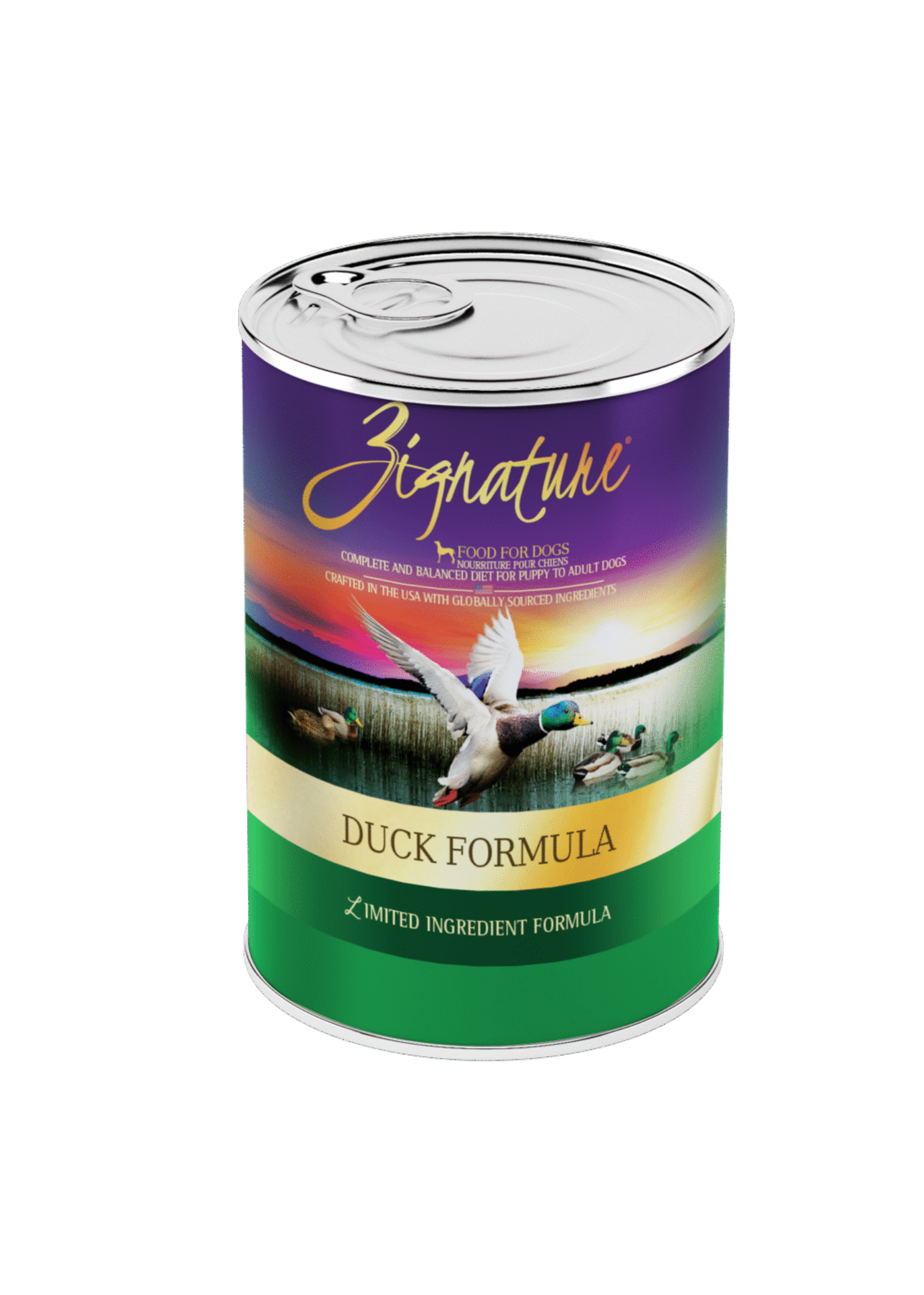 Zignature Canned Dog Food