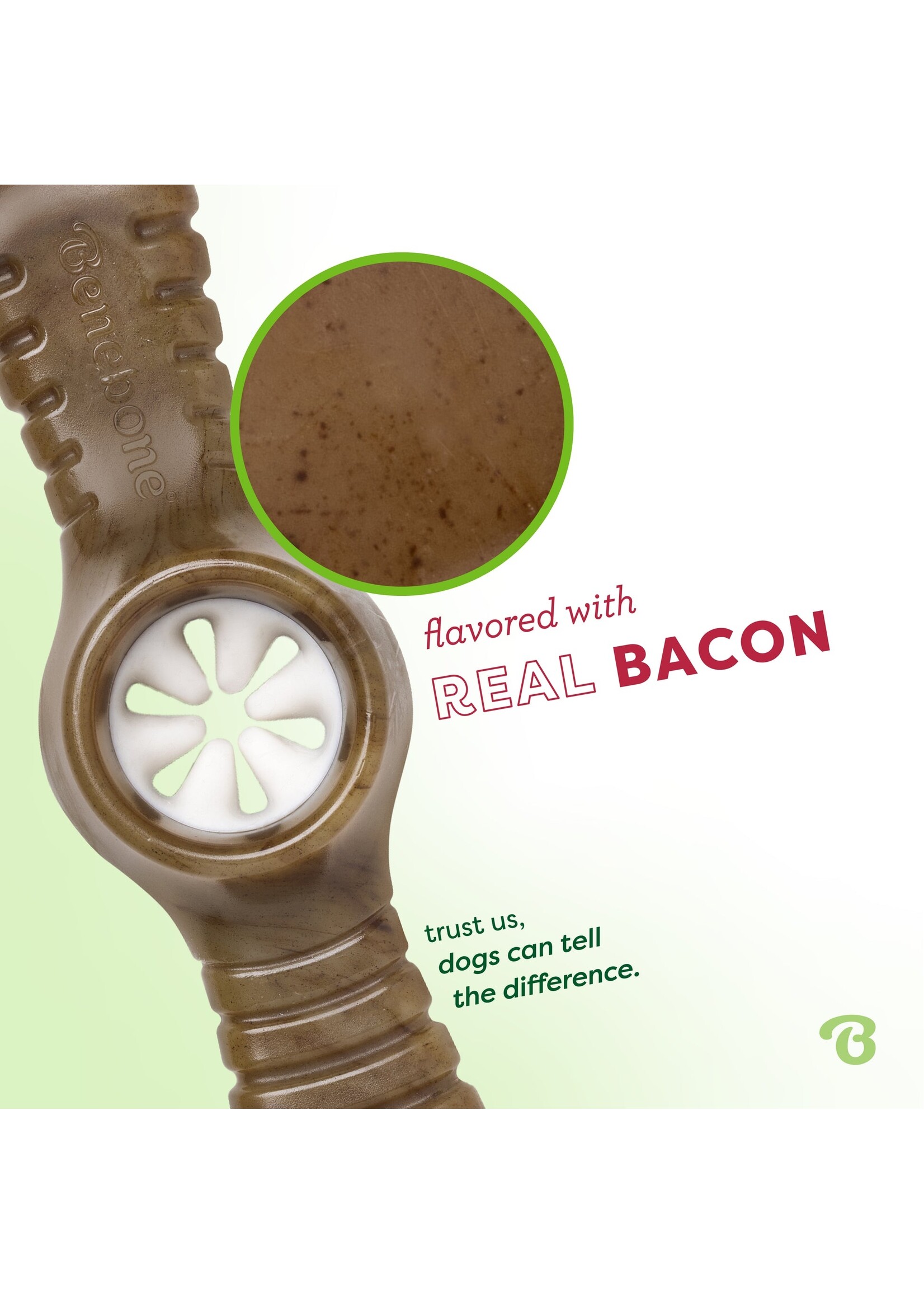 Benebone Pawplexer Bacon Lg