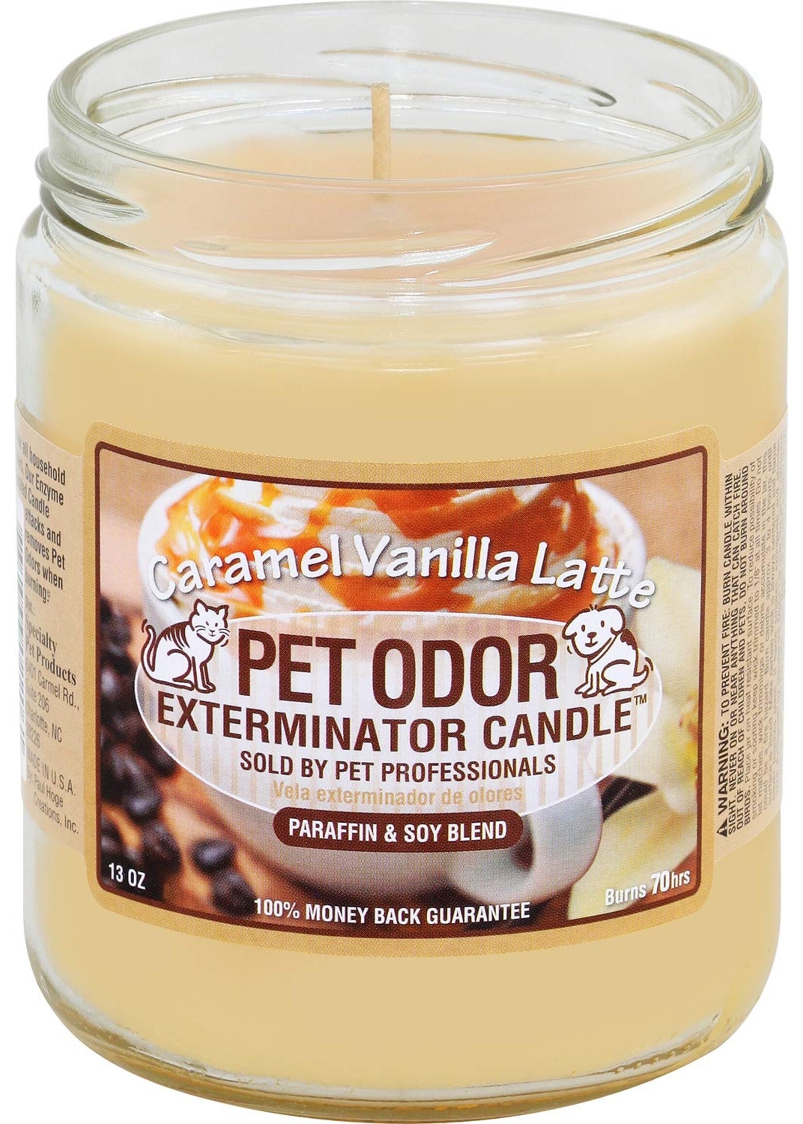 Pet Odor Exterminator Candle (Caramel Vanilla Latte)