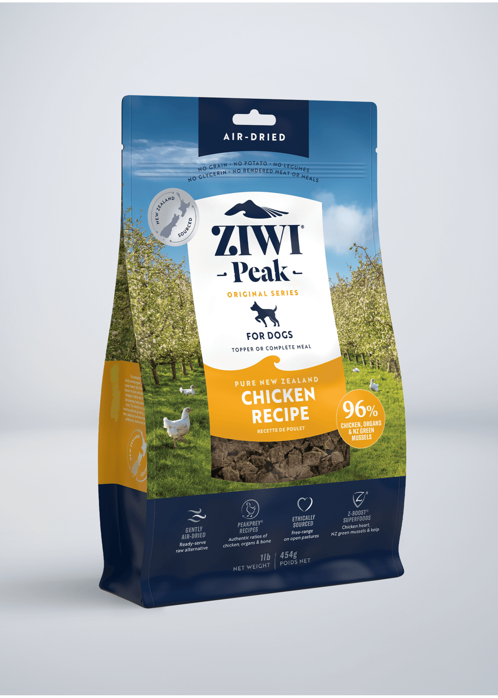 ZIWI DOG AIR DRIED CHICKEN 16OZ