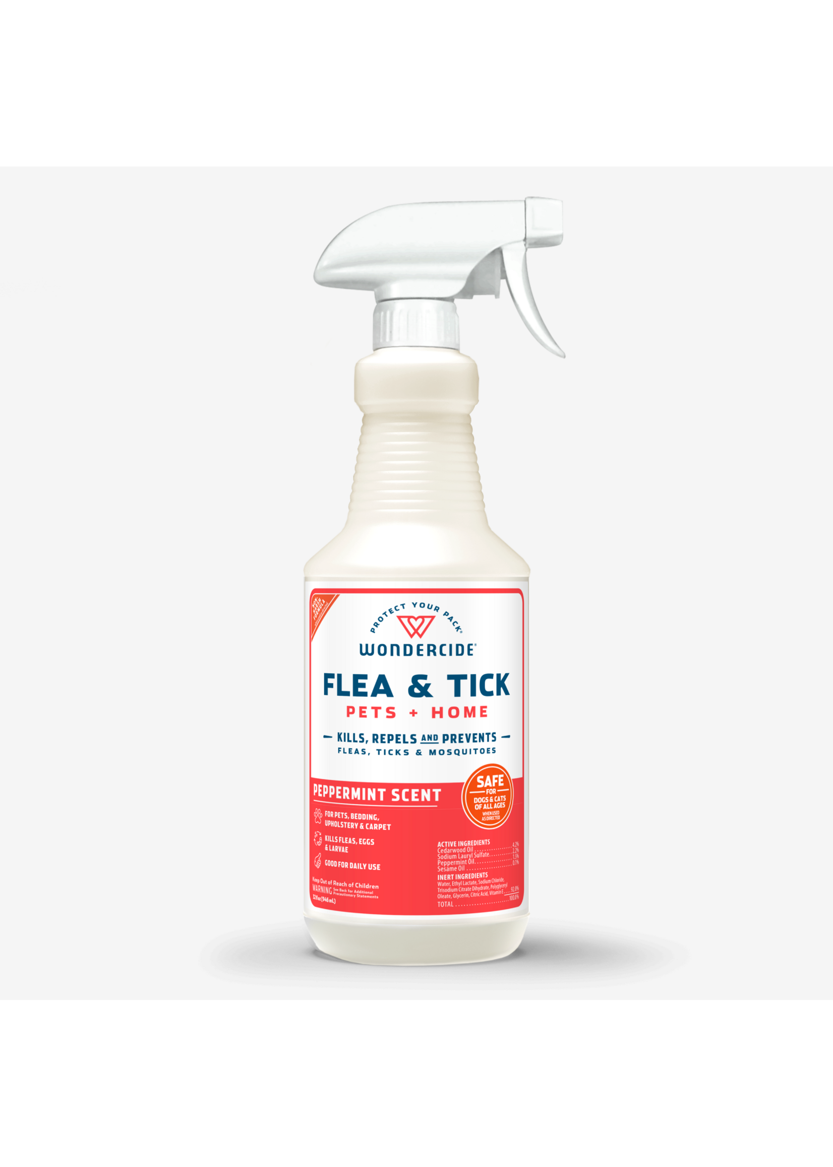 Wondercide Flea n Tick Spray 16oz (Peppermint)