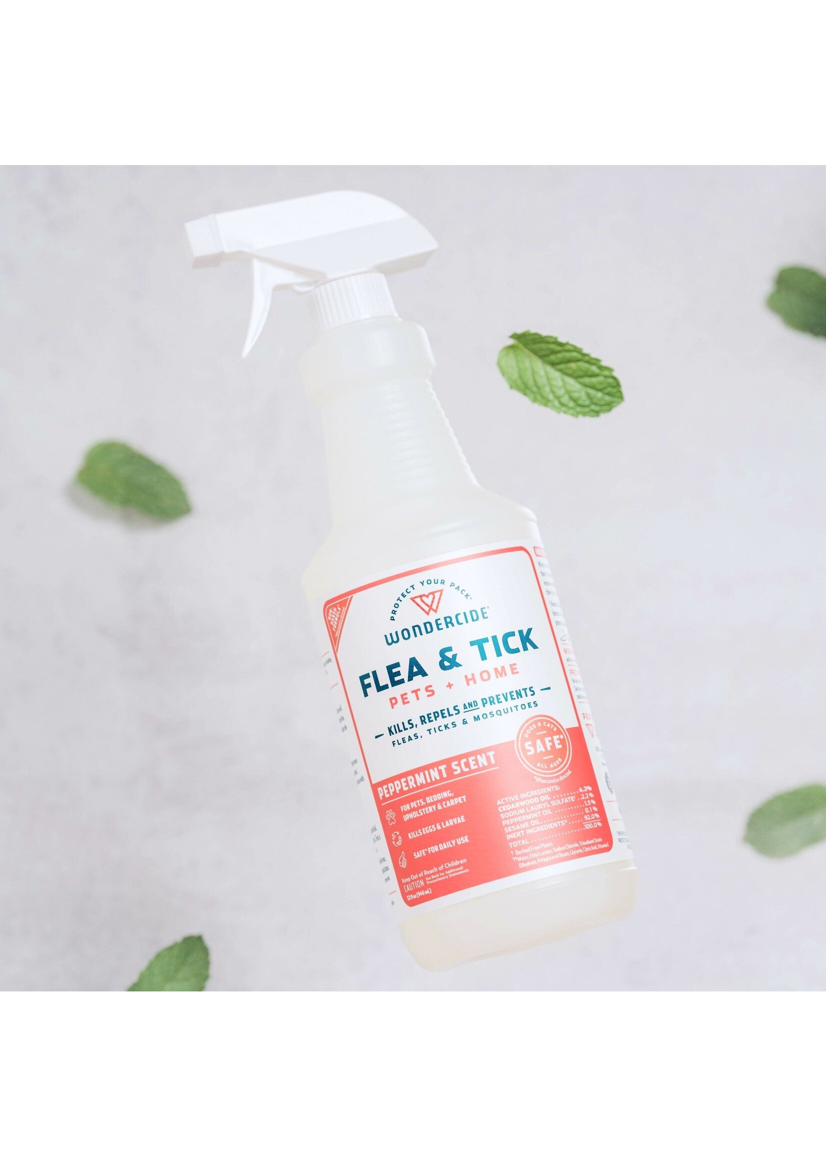 Wondercide Flea n Tick Spray 16oz (Peppermint)
