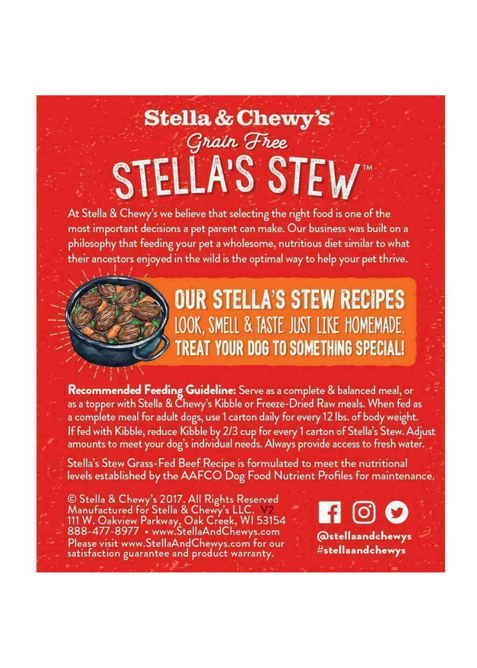 Stella n Chewys Stellas Stew (Grass-Fed Beef)