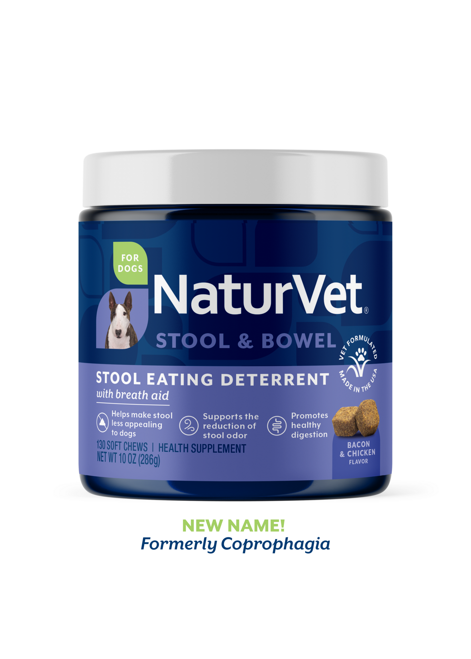 NaturVet Coprophagia 130 ct